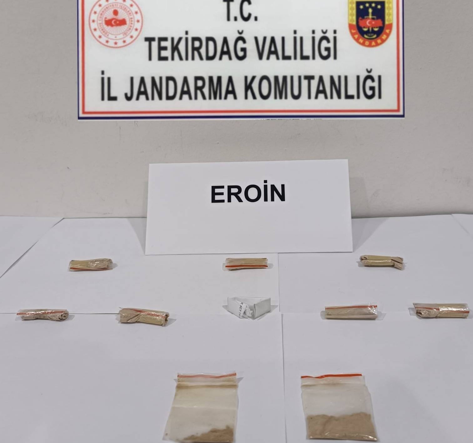 Tekirdağ’da uyuşturucuya geçit yok: 8 şüpheli yakalandı