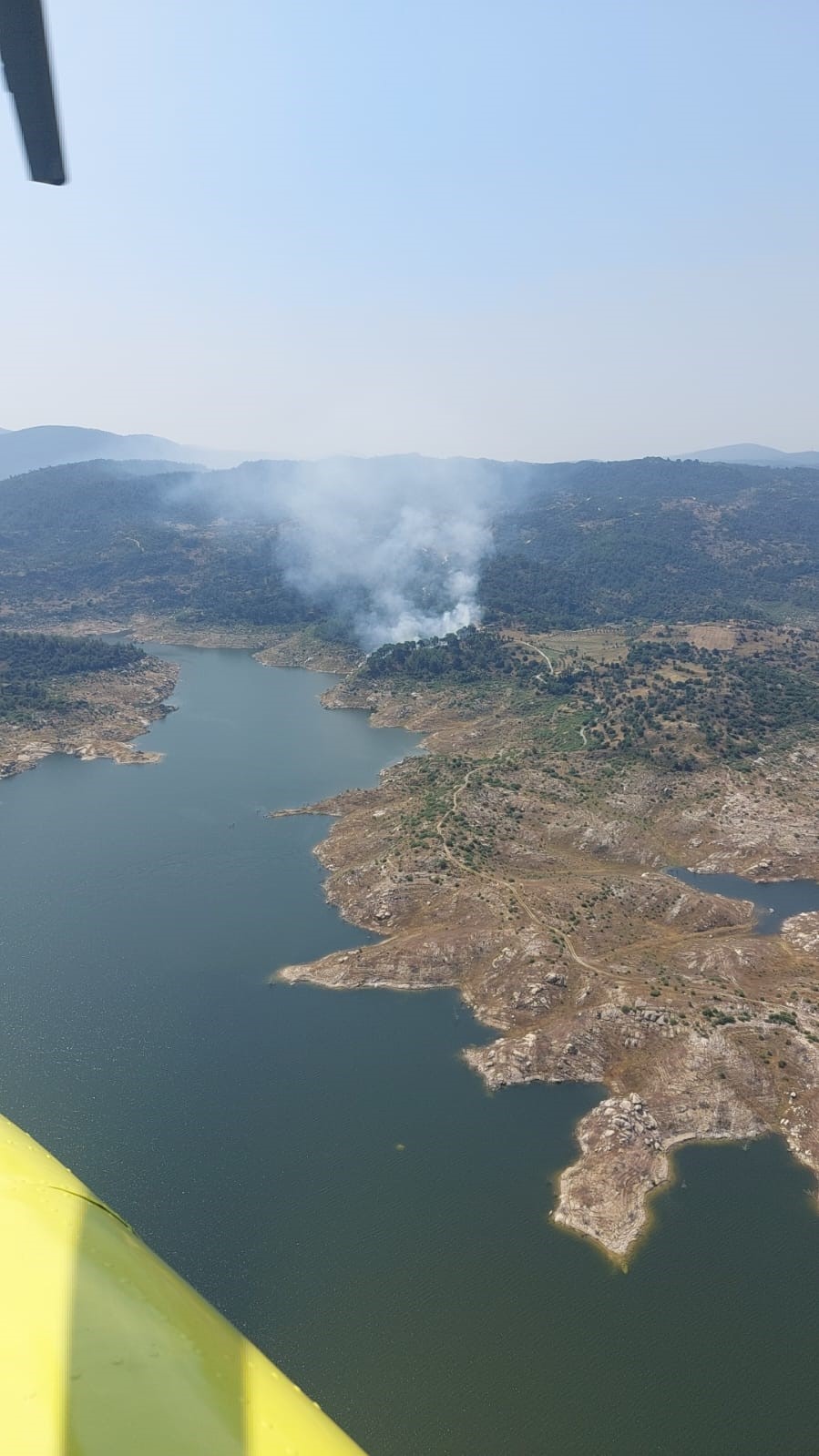 Orman yangını b&uuml;y&uuml;meden s&ouml;nd&uuml;r&uuml;ld&uuml;
