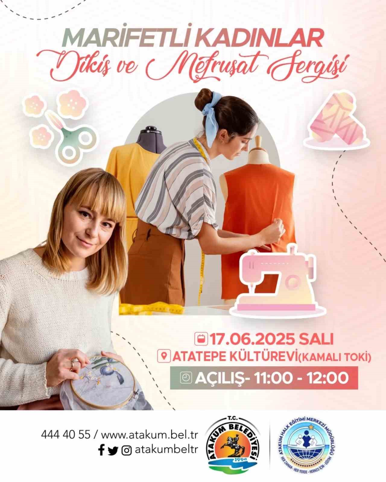 Marifetli kadınlar, Atakum’da buluşuyor