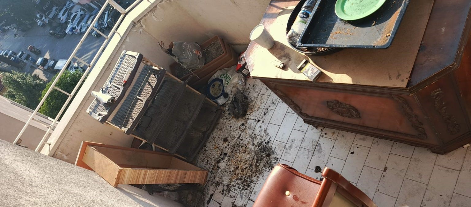 Balkonunda mangal yapan şahsa 2 bin 935 lira ceza
