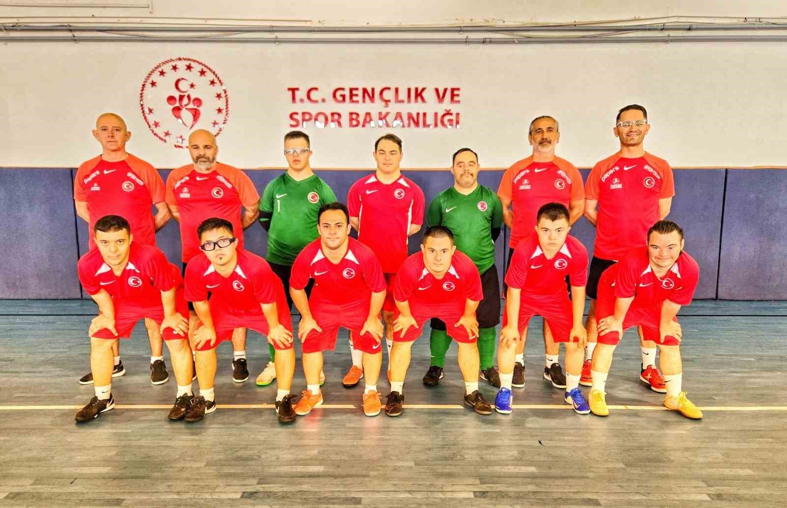 Down Sendromlu Futsal Milli Takımı’nda hedef üst üste 3. kez Avrupa şampiyonluğu