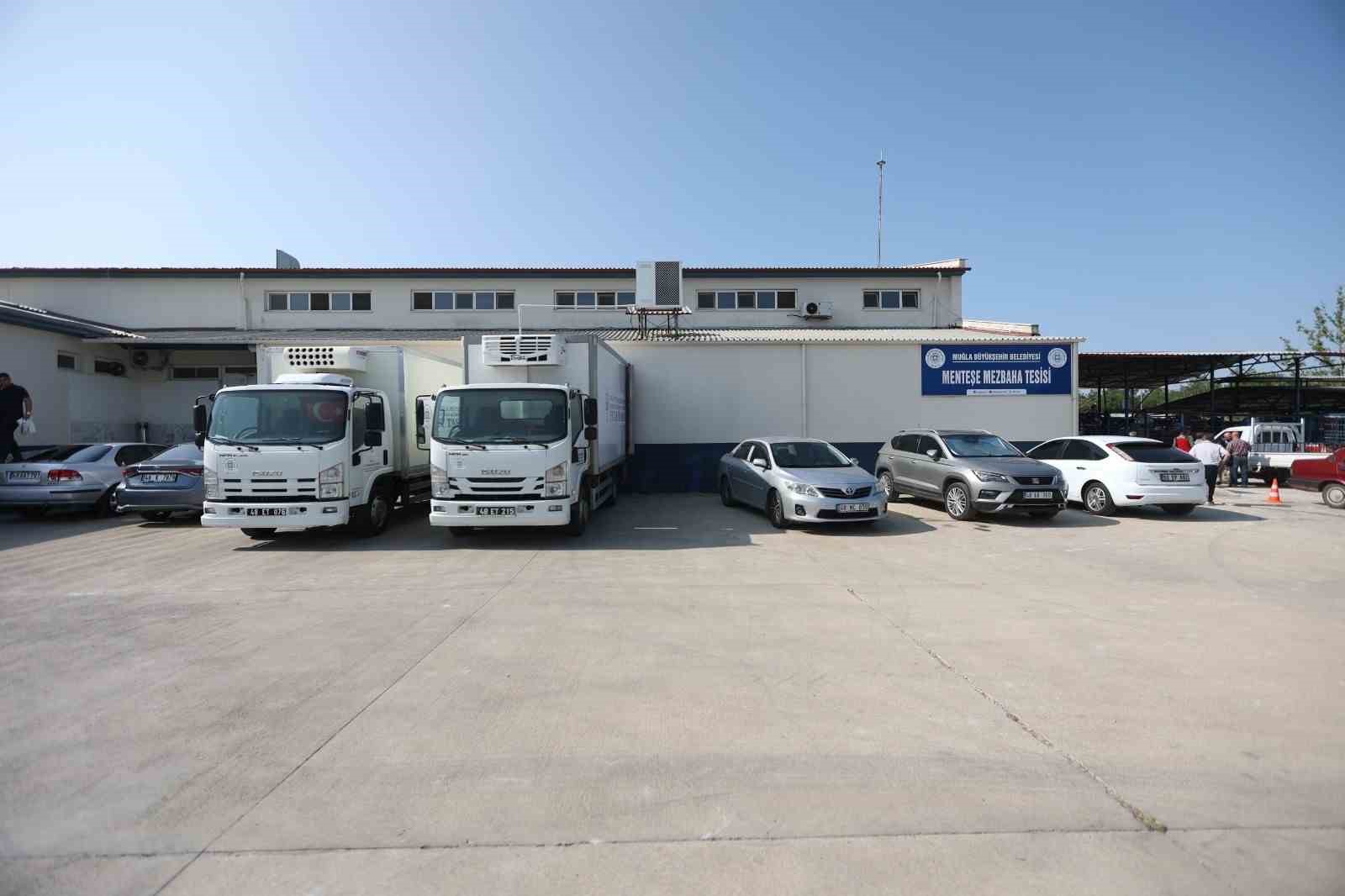 Büyükşehir Mezbahaları Bayramda tam kapasite çalıştı