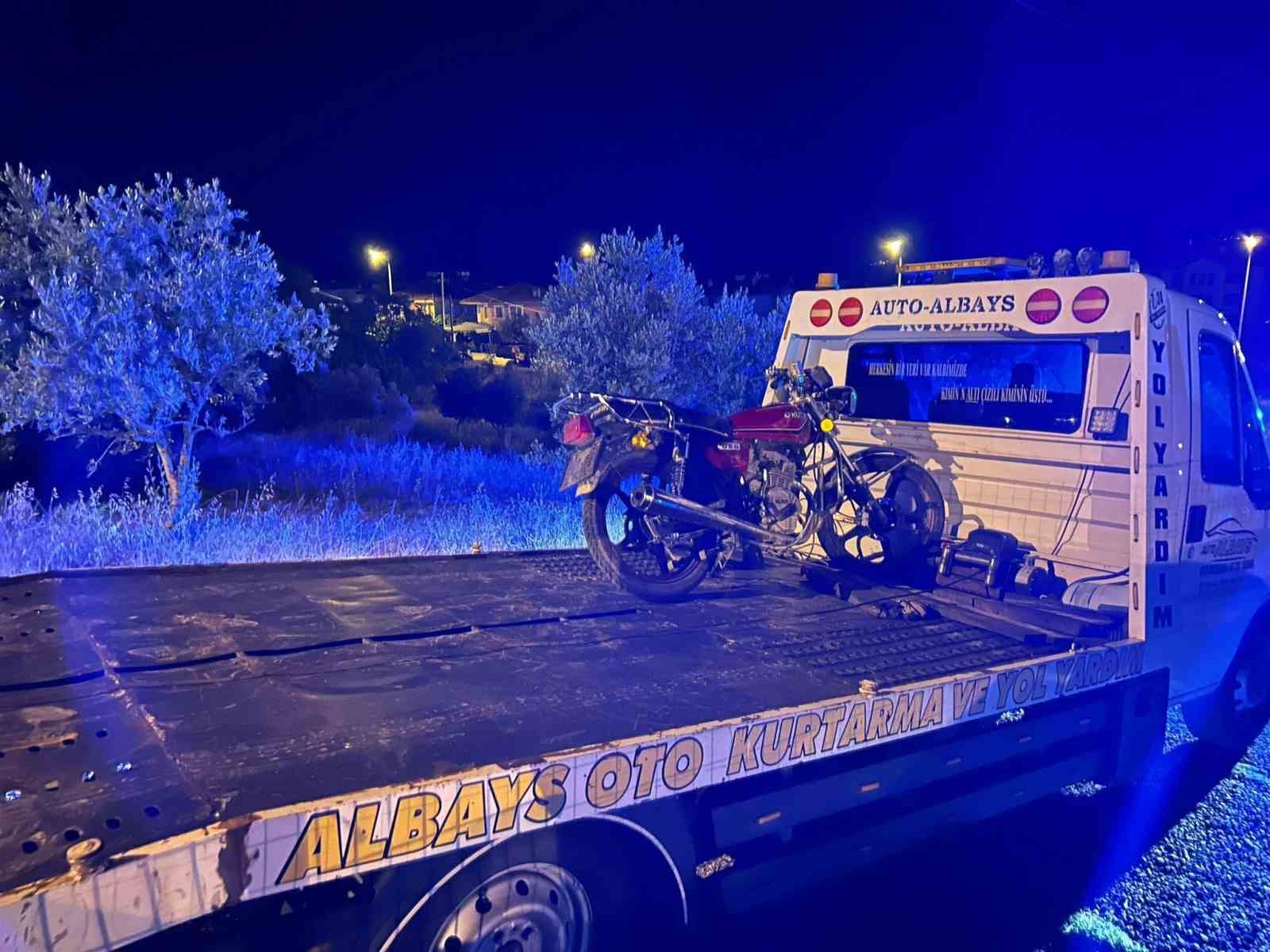 Egzoz patlatan motosiklet sürücüleri trafikten men edildi