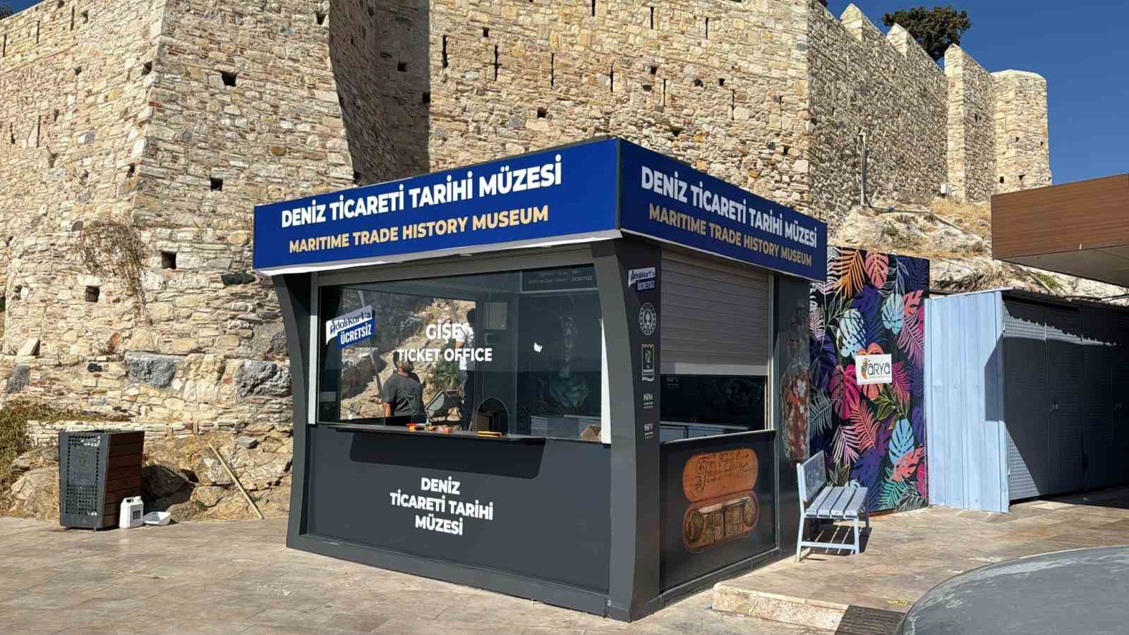 Kuşadası Deniz Ticaret Tarihi Müzesi’ne yoğun ilgi