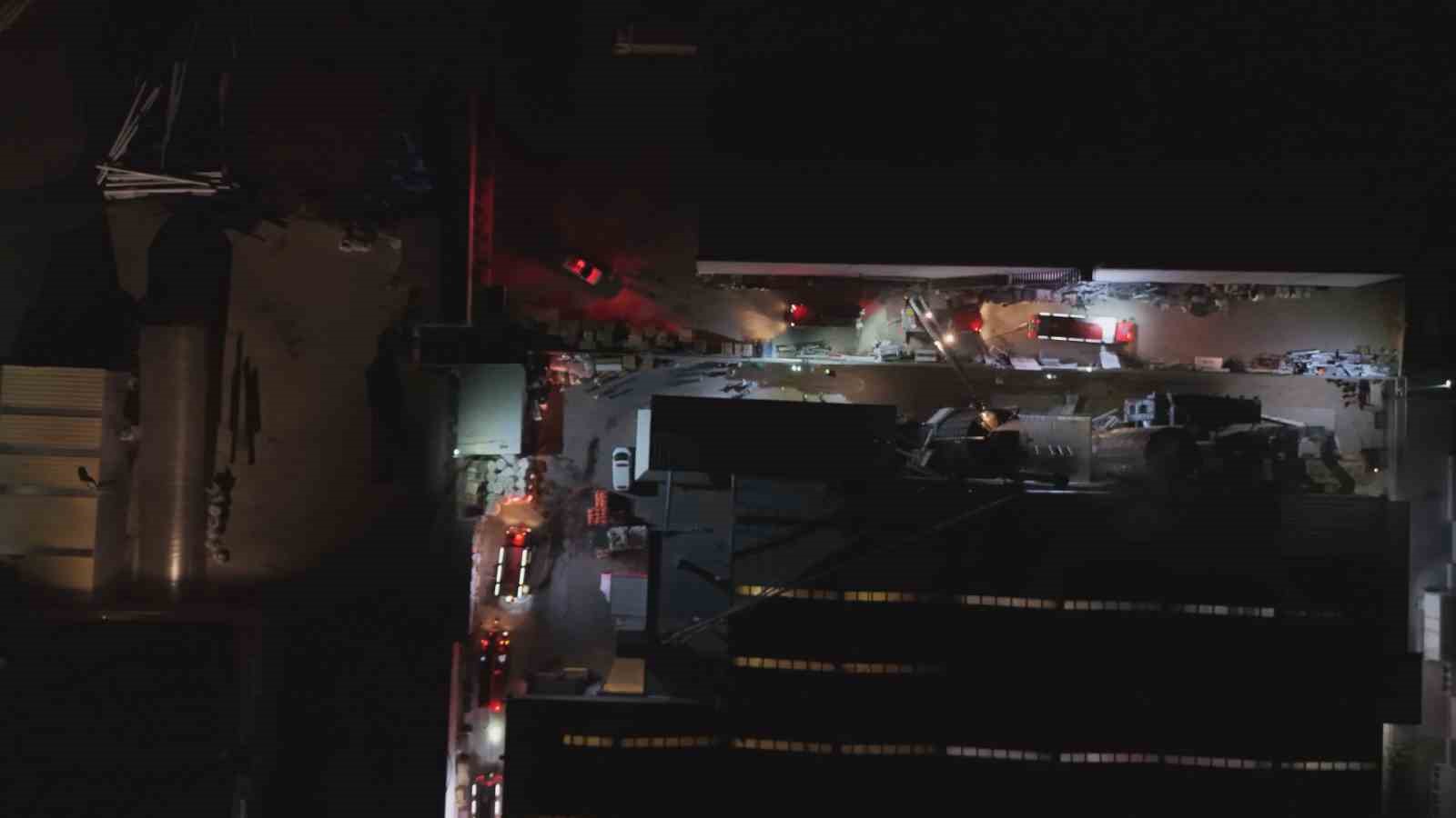 Kayseri’de ahşap fabrikasında korkutan yangın