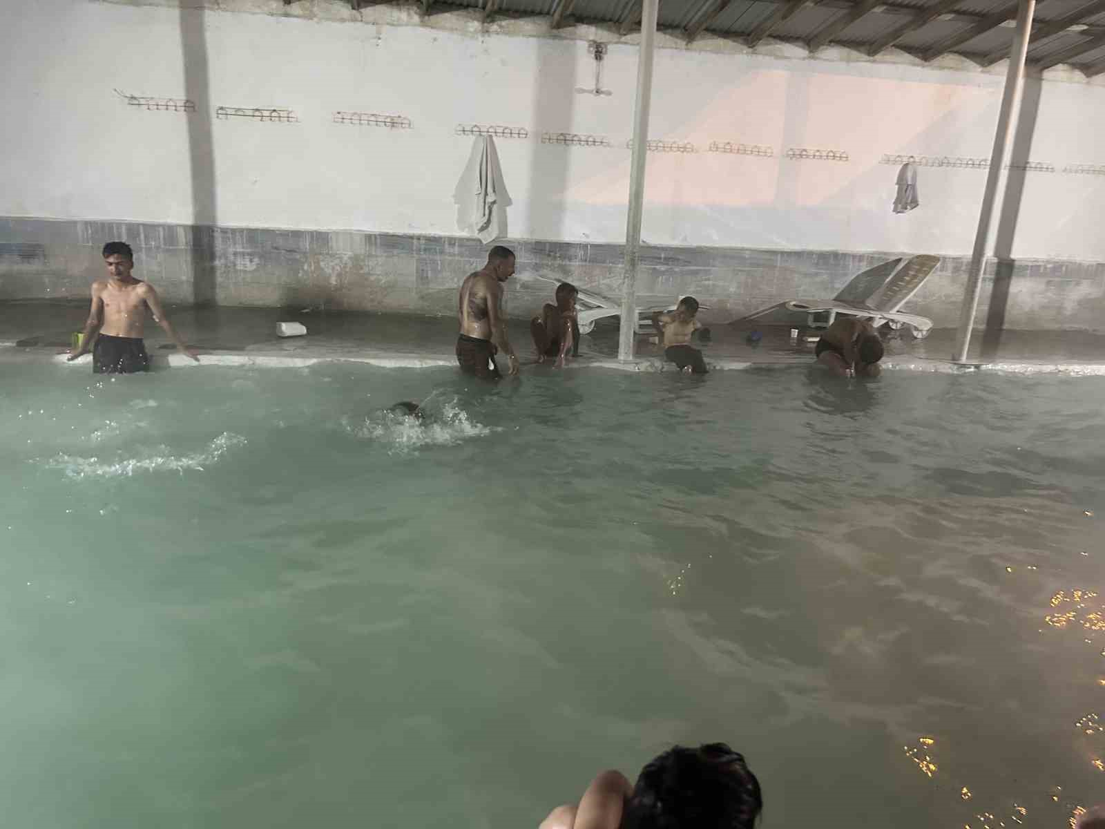 Diyadin&rsquo;de kaplıca hareketliliği bayramdan sonra da s&uuml;r&uuml;yor
