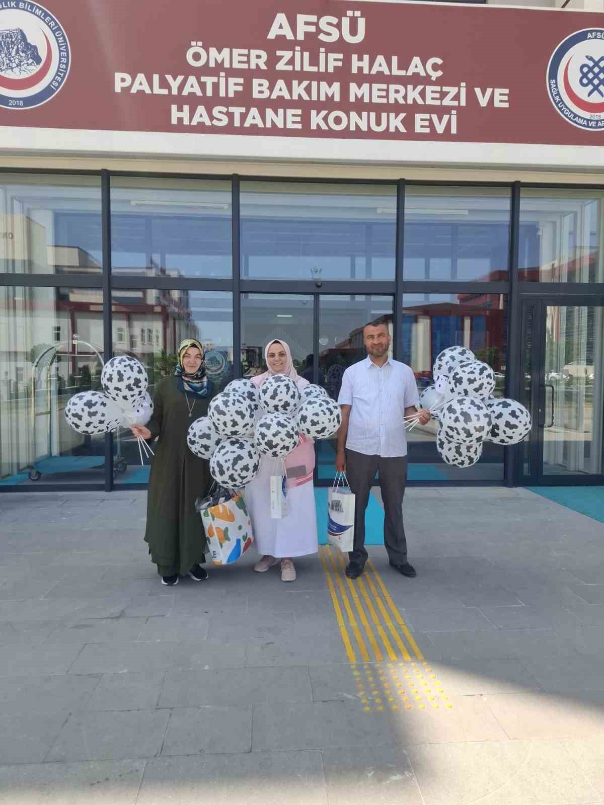 Engelsiz Kur’an Kursu öğrencilerinden hastalara bayram sürprizi