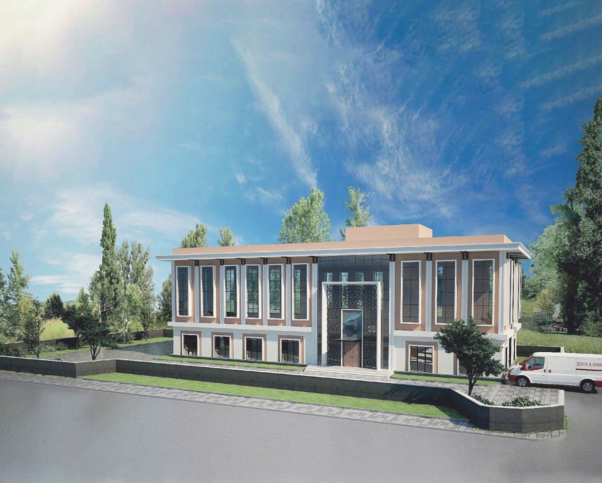 Yayla Mahallesi Gençlik Spor ve Sağlık Merkezi’nin yapımı hızla sürüyor