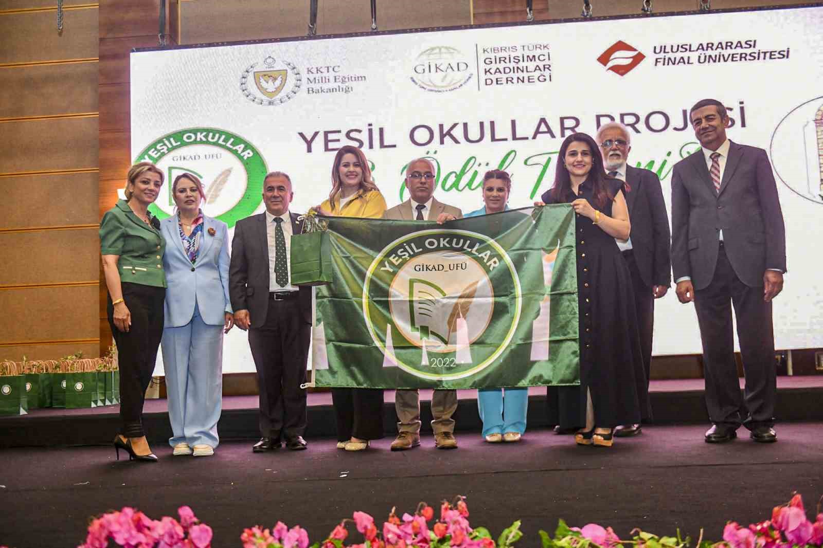 Gaziantep&rsquo;te iki okula "Yeşil Bayrak" &ouml;d&uuml;l&uuml;
