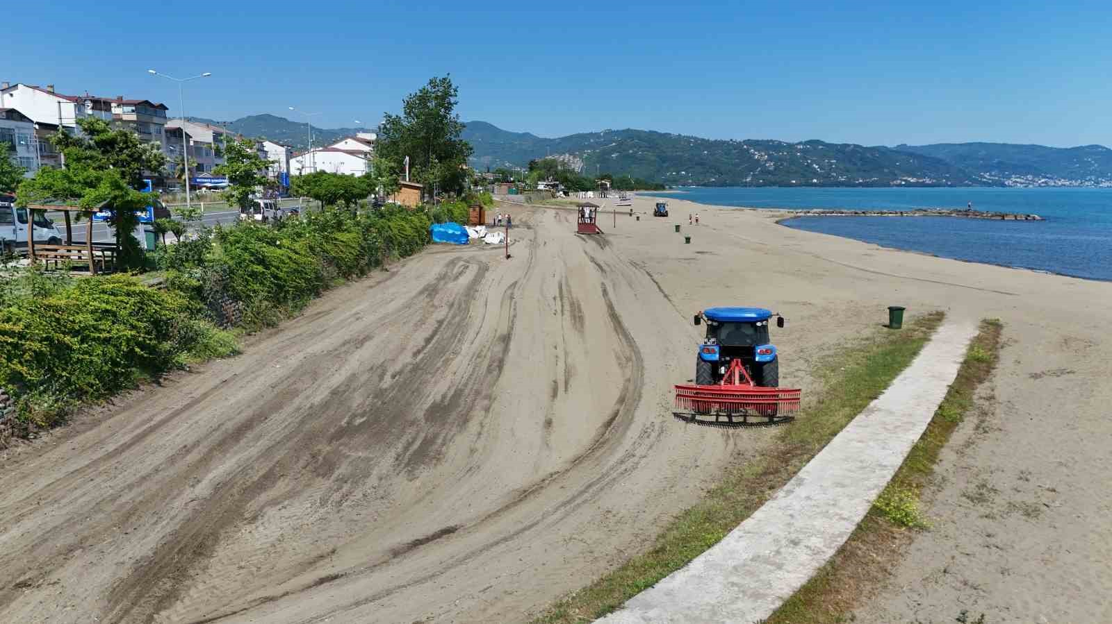 Ordu’nun plajları, deniz sezonuna hazır