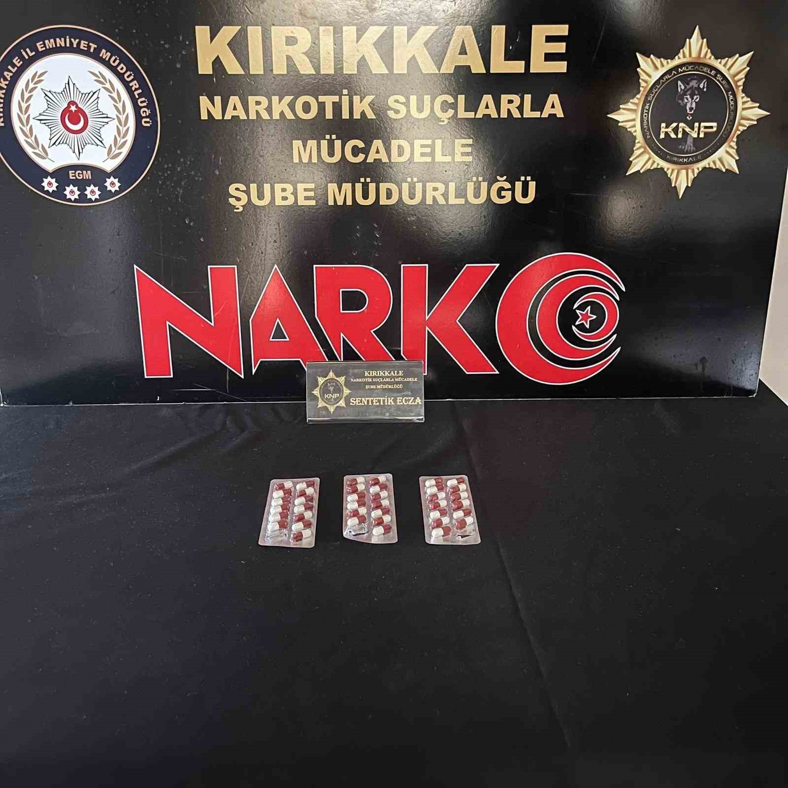 Kırıkkale’de uyuşturucu operasyonu: 1 tutuklama, 5 şüpheliye adli işlem