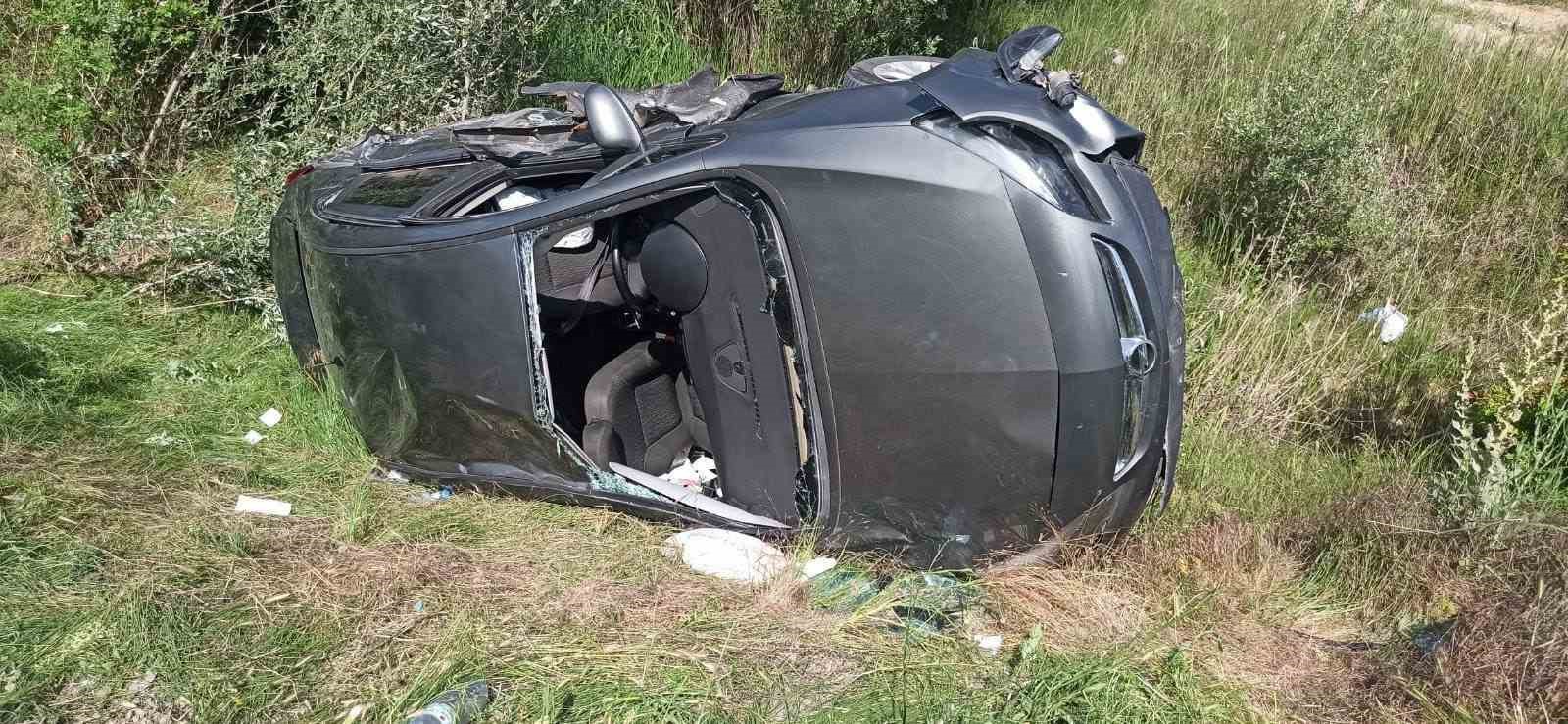 Yozgat'ta trafik kazasında 3 kişi yaralandı İHA.