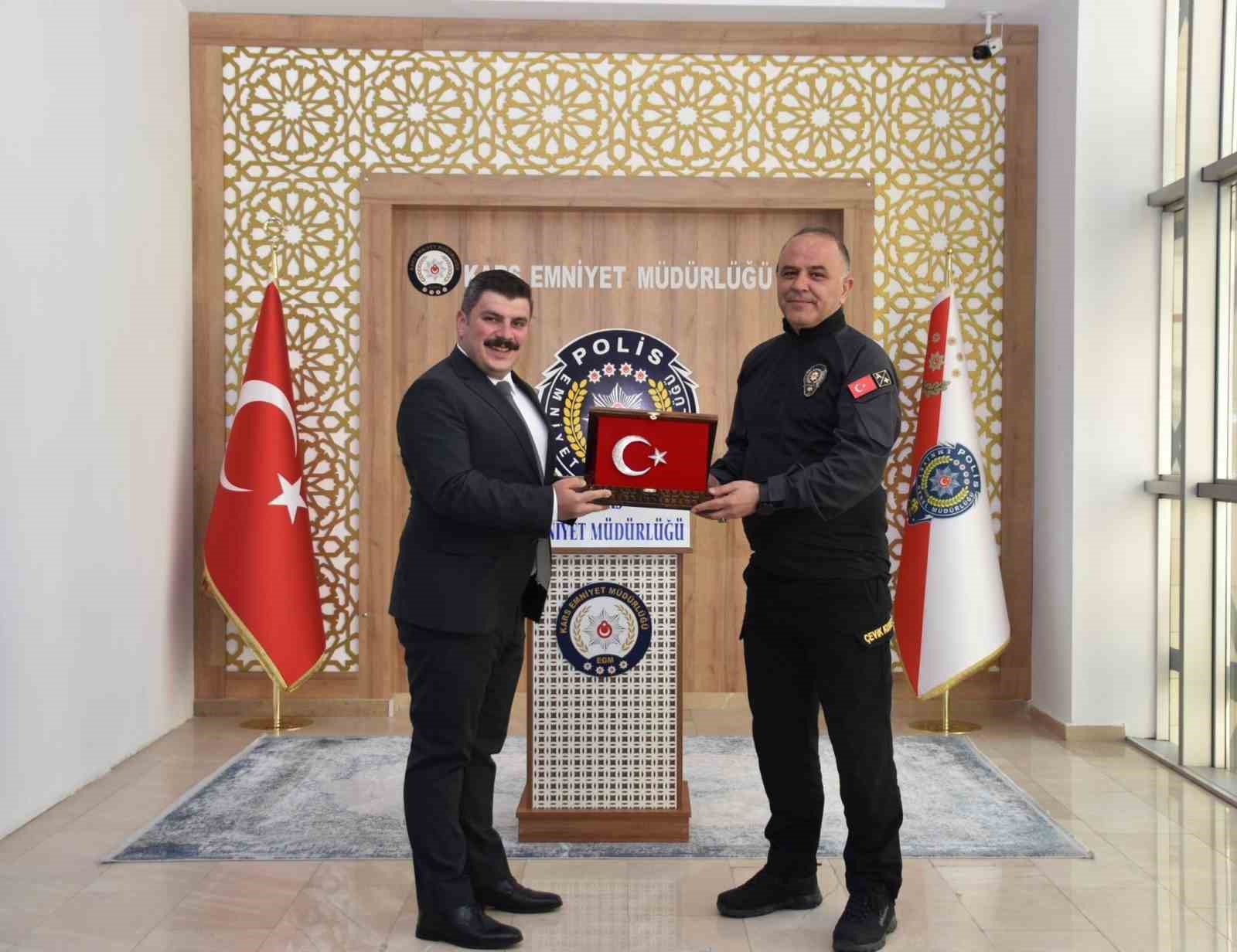 Vali Yardımcısı Çıkrık’tan Saka’ya veda ziyareti