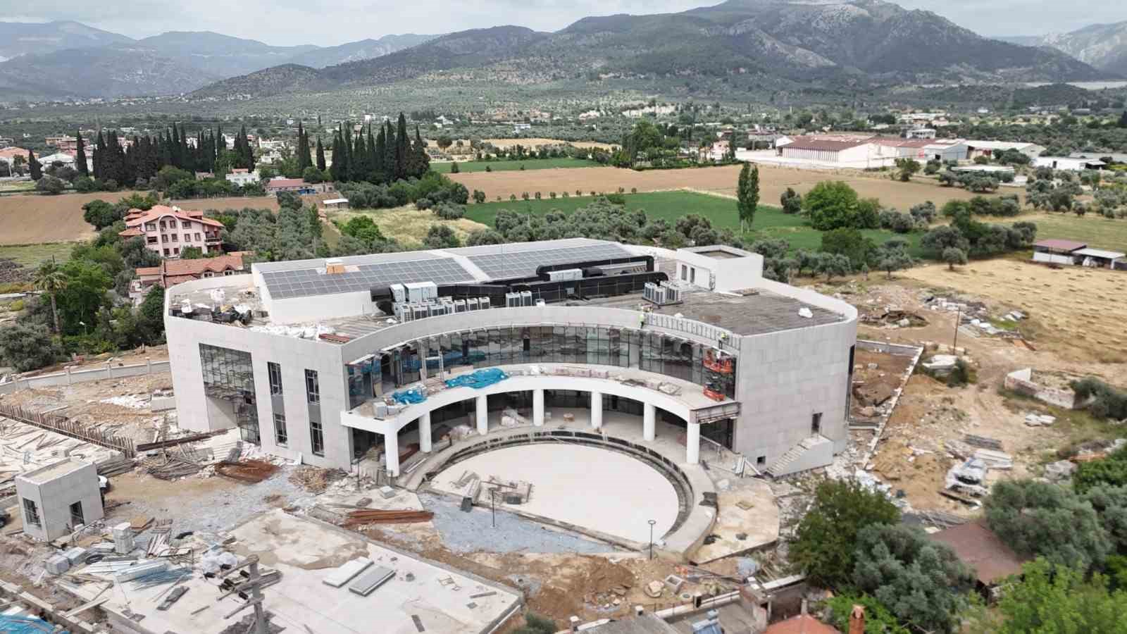Milas Kültür Merkezi’nin yüzde 77’si tamamlandı