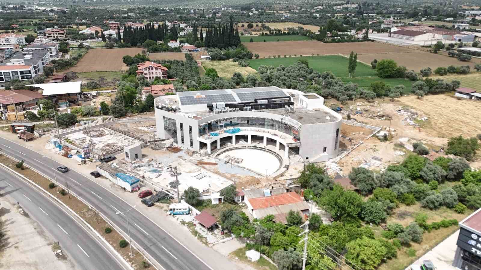 Milas K&uuml;lt&uuml;r Merkezi&rsquo;nin y&uuml;zde 77&rsquo;si tamamlandı
