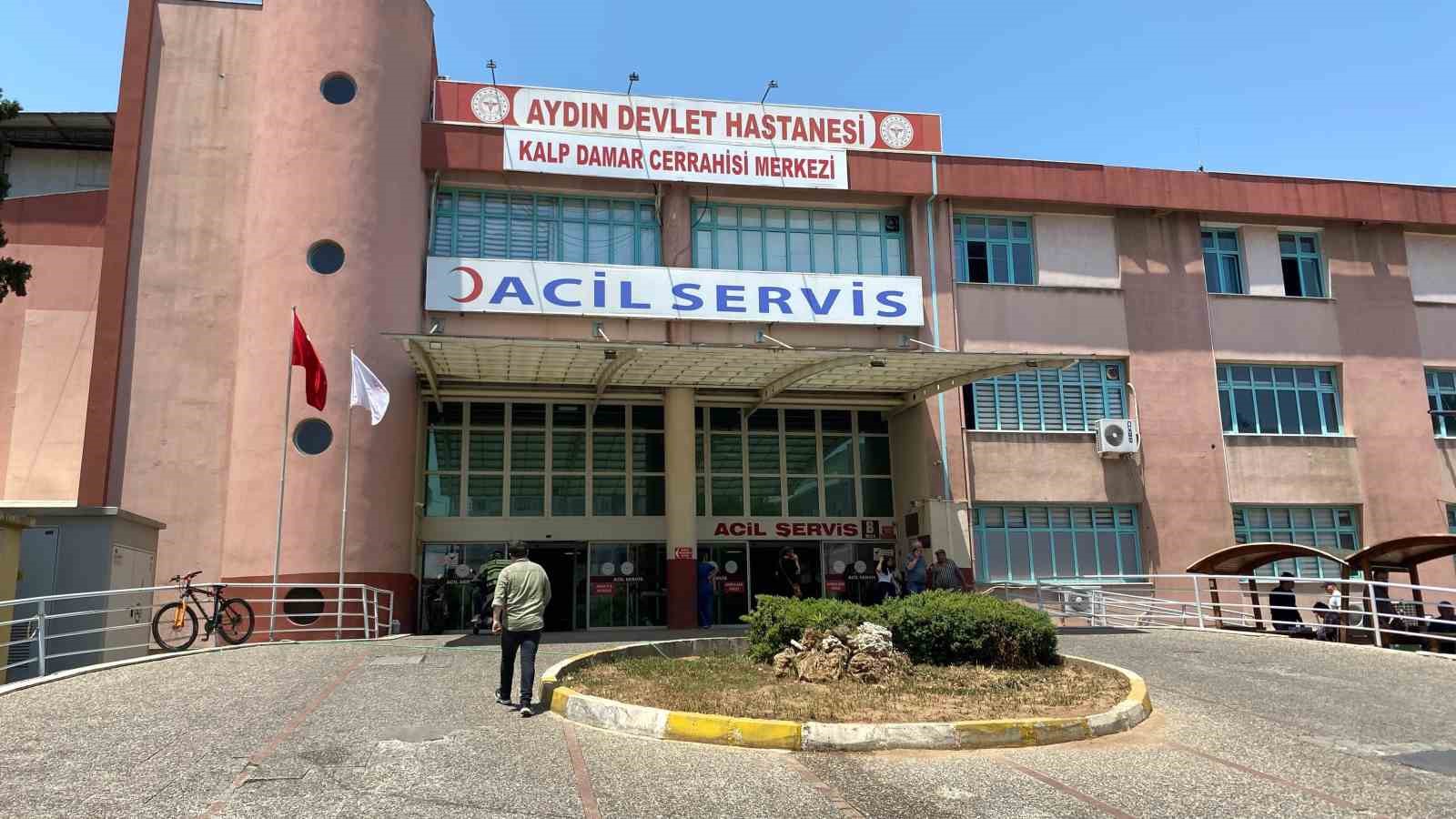 Eşinin kavgasını ayırmak isterken bacağından yaralandı
