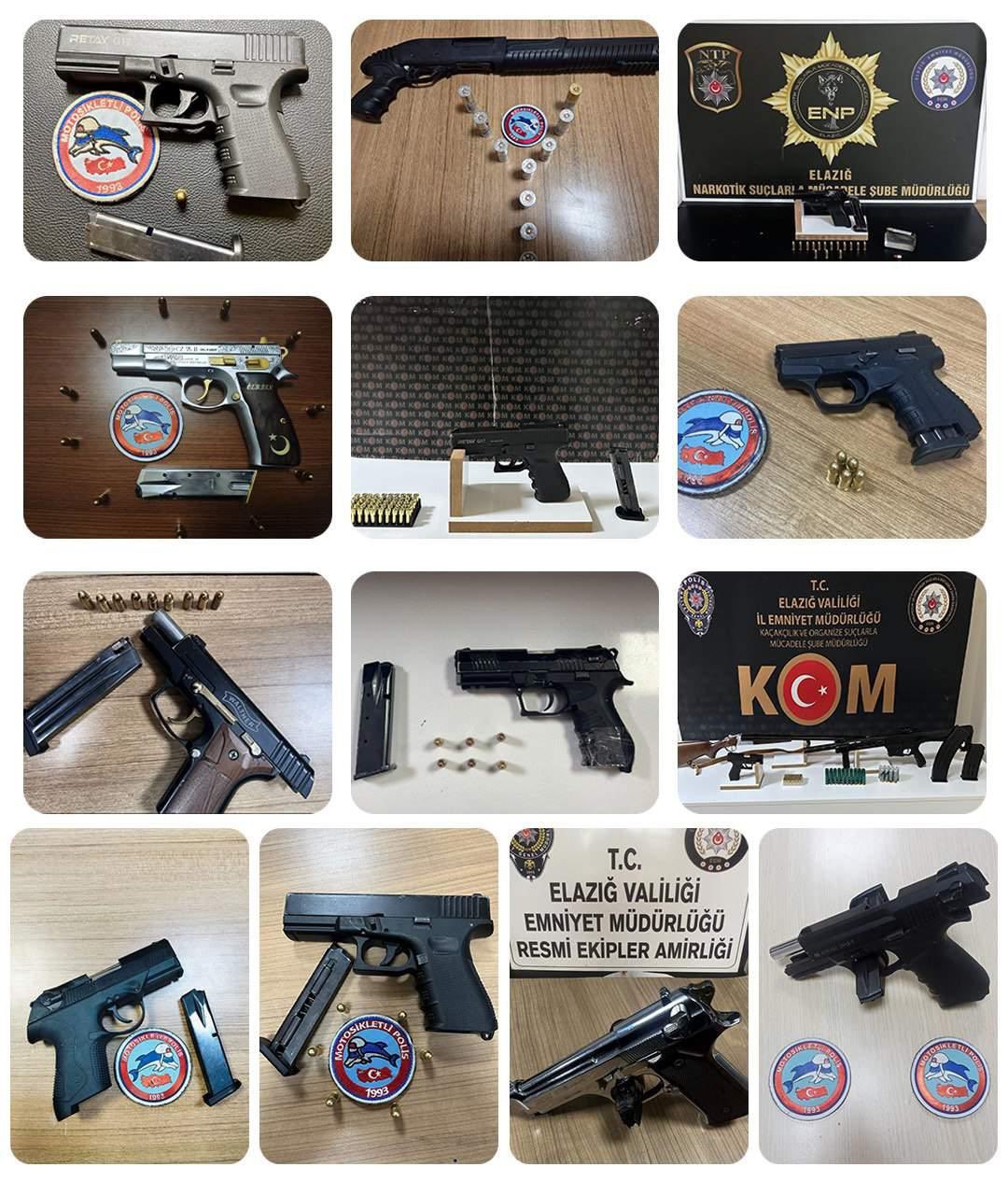 Elazığ’da kesinleşmiş hapis cezası bulunan 95 şahıs yakalandı