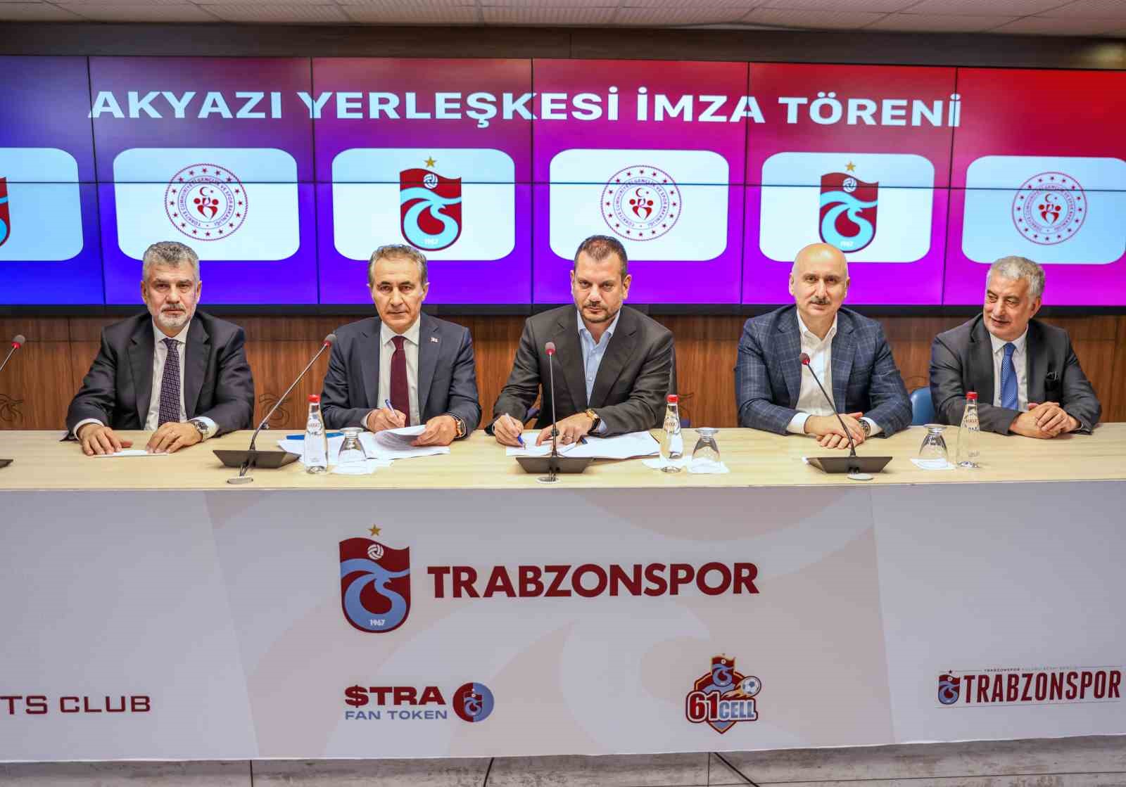 Papara Park çevresi ve altındaki dükkanların kullanım hakkı Trabzonspor’a tahsis edildi