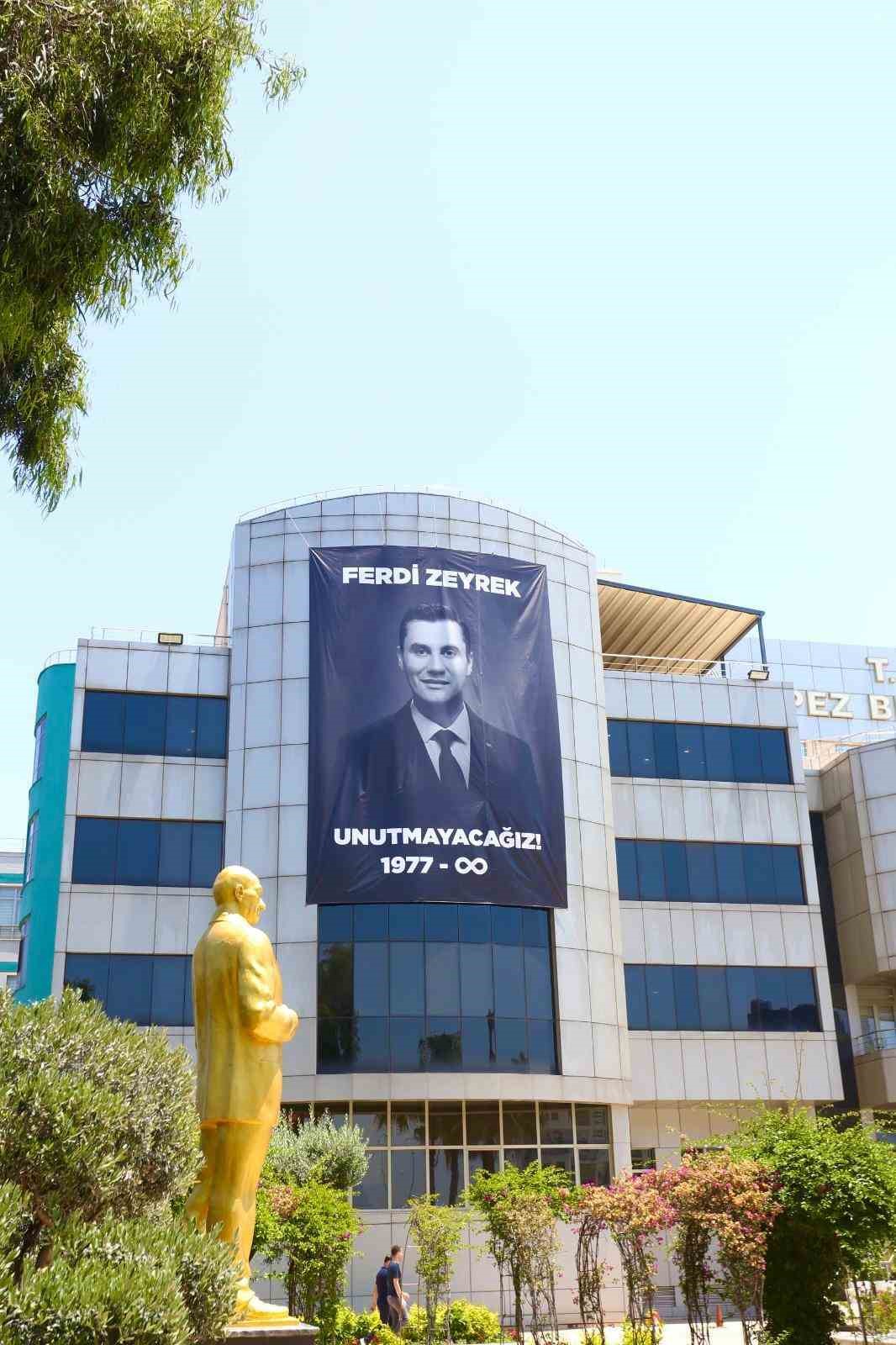 Ferdi Zeyrek&rsquo;in ismi Kepez&rsquo;de yaşayacak
