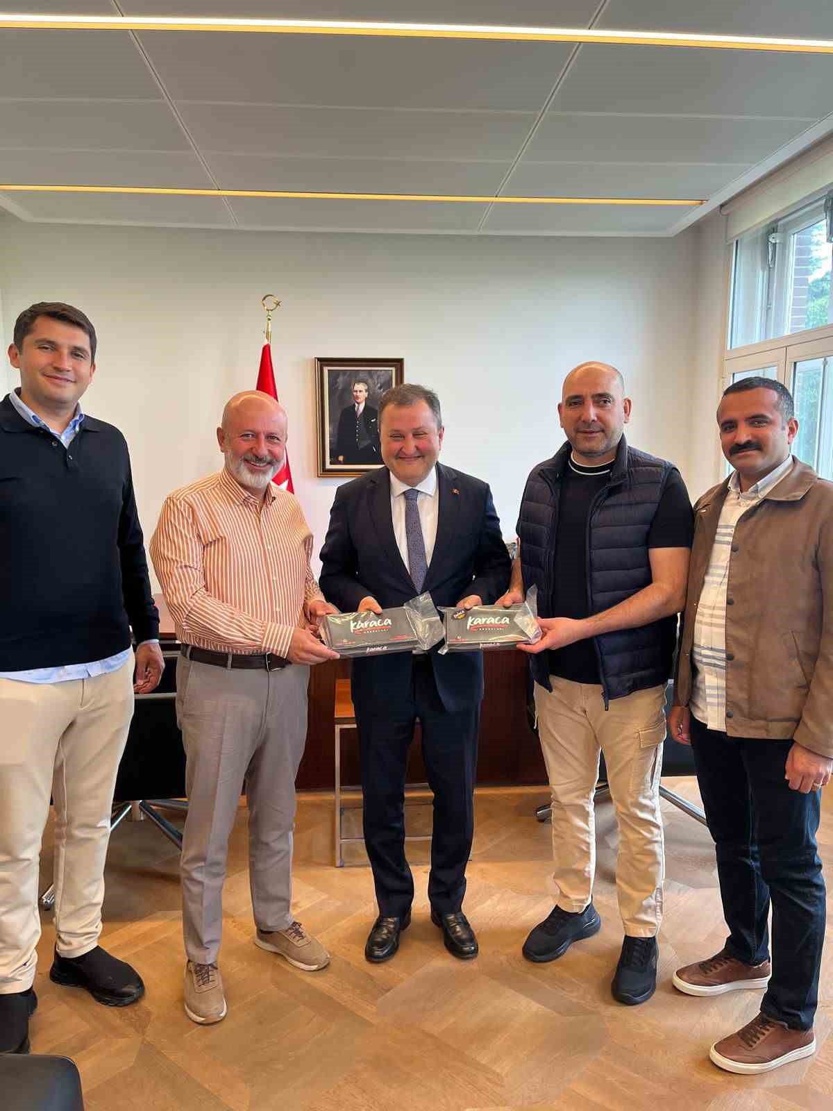 Başkan Bağlamış öncülüğündeki heyet Greentech Amsterdam 2025 Fuarı’nda