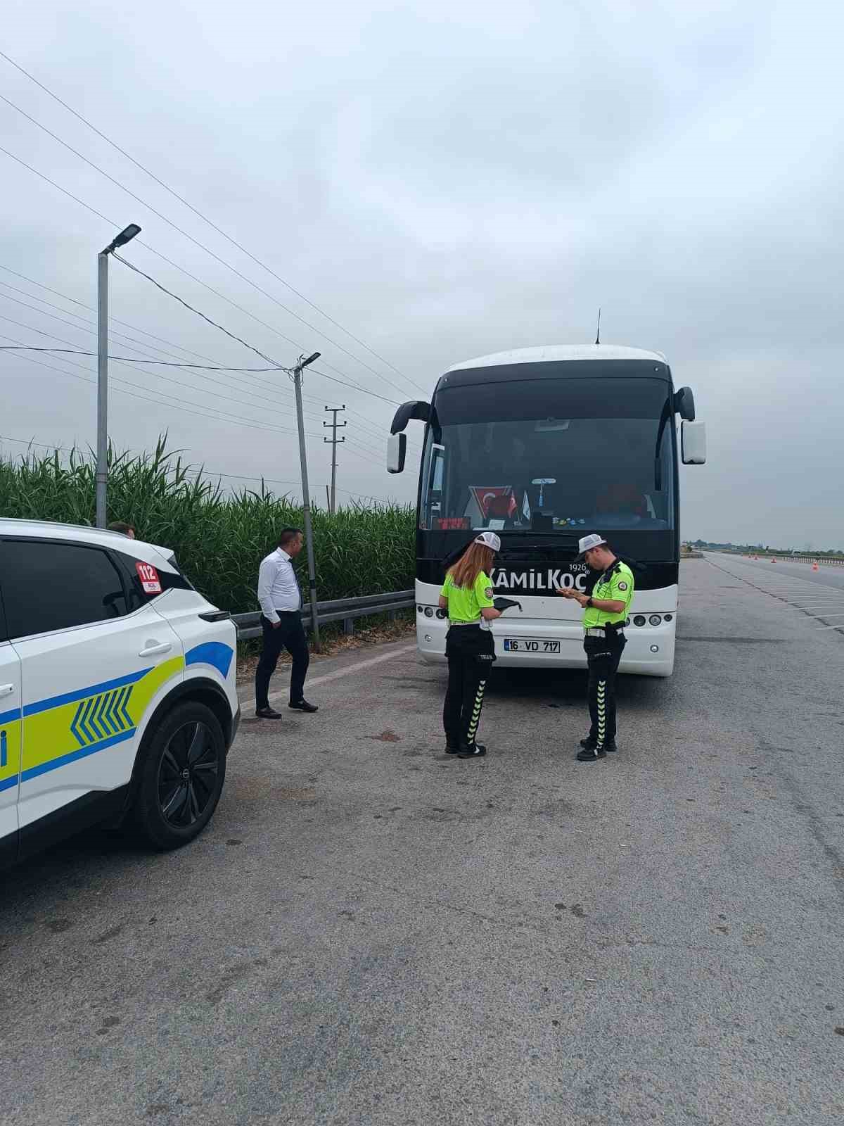 Yolcu otobüslerine sıkı denetim