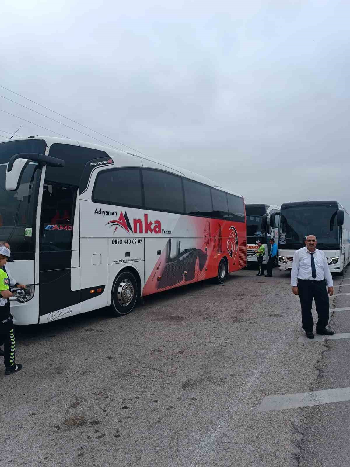 Yolcu otob&uuml;slerine sıkı denetim
