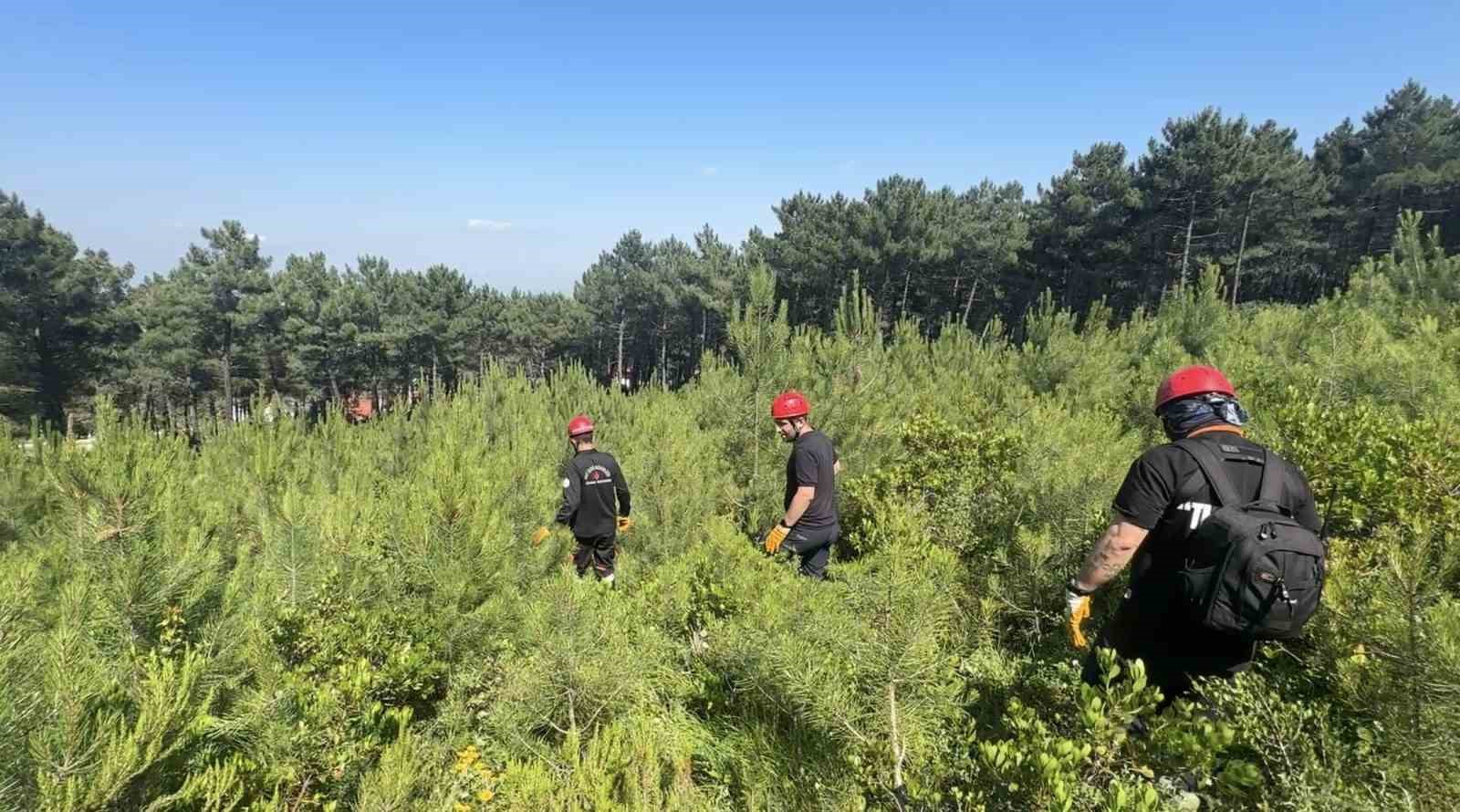 Aydos Ormanı’nda kaybolan şahsı arama çalışmaları devam ediyor