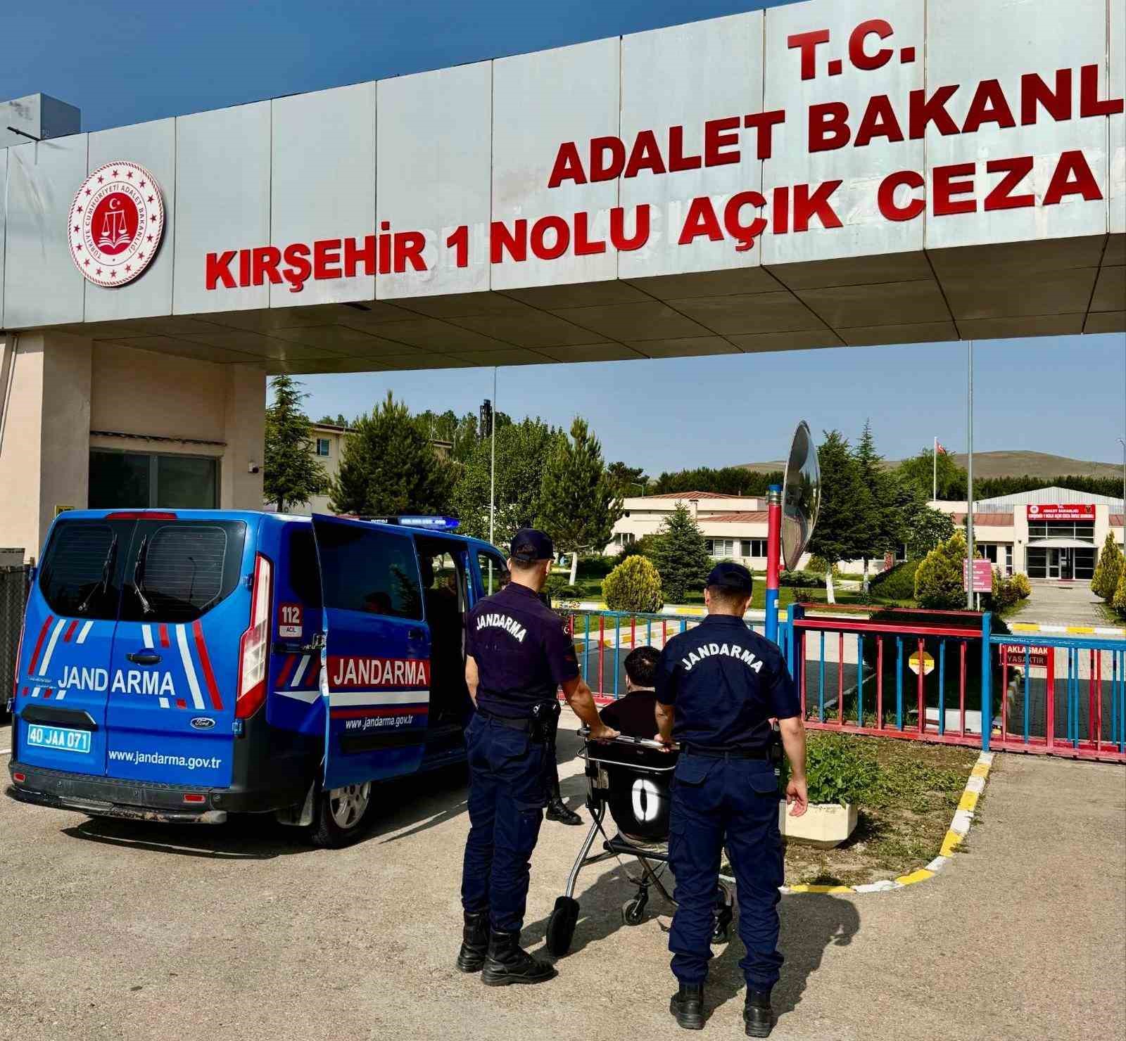 Kırşehir’de 57 suç kaydı bulunan firari hükümlü yakalandı