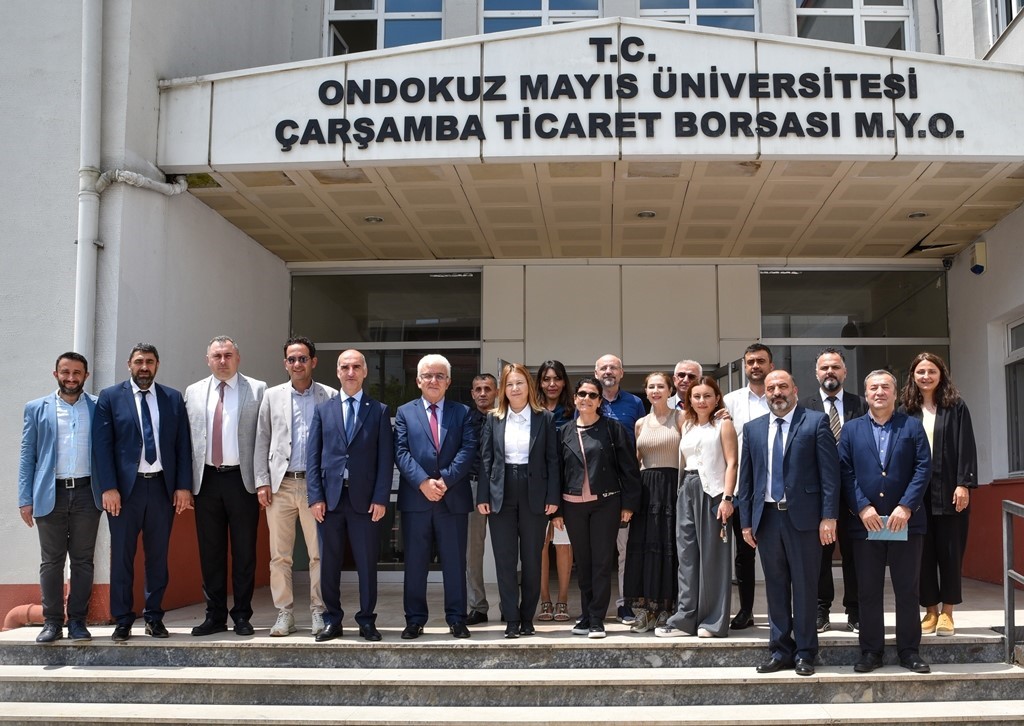 Rektör Aydın’dan Çarşamba MYO’ya destek vurgusu: "Gelişimi için gerekli adımlar atılacak"