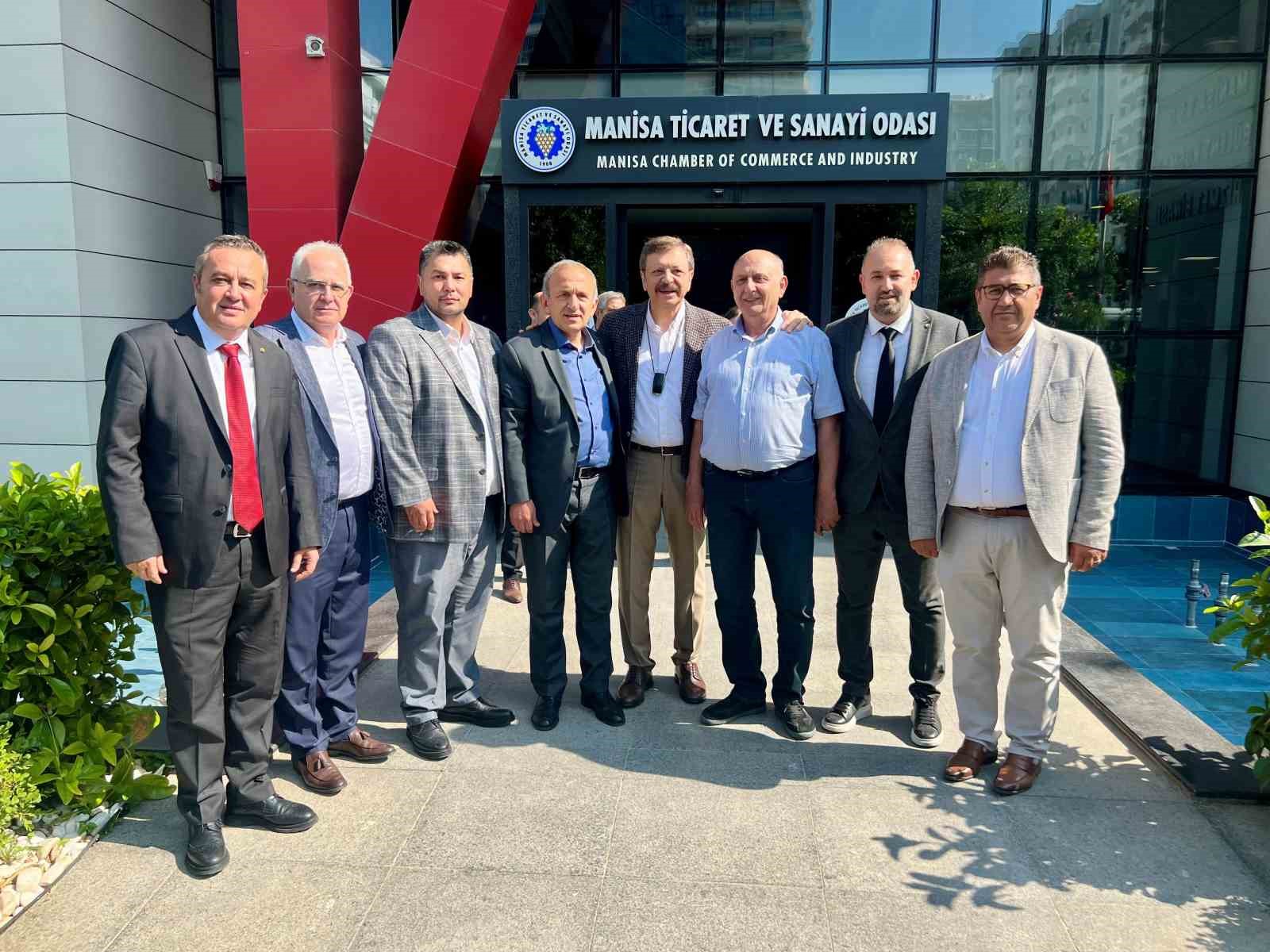 Hisarcıklıoğlu Manisa iş dünyası ile buluştu