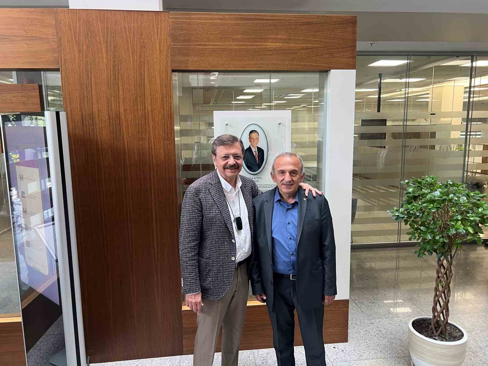 Hisarcıklıoğlu Manisa iş d&uuml;nyası ile buluştu
