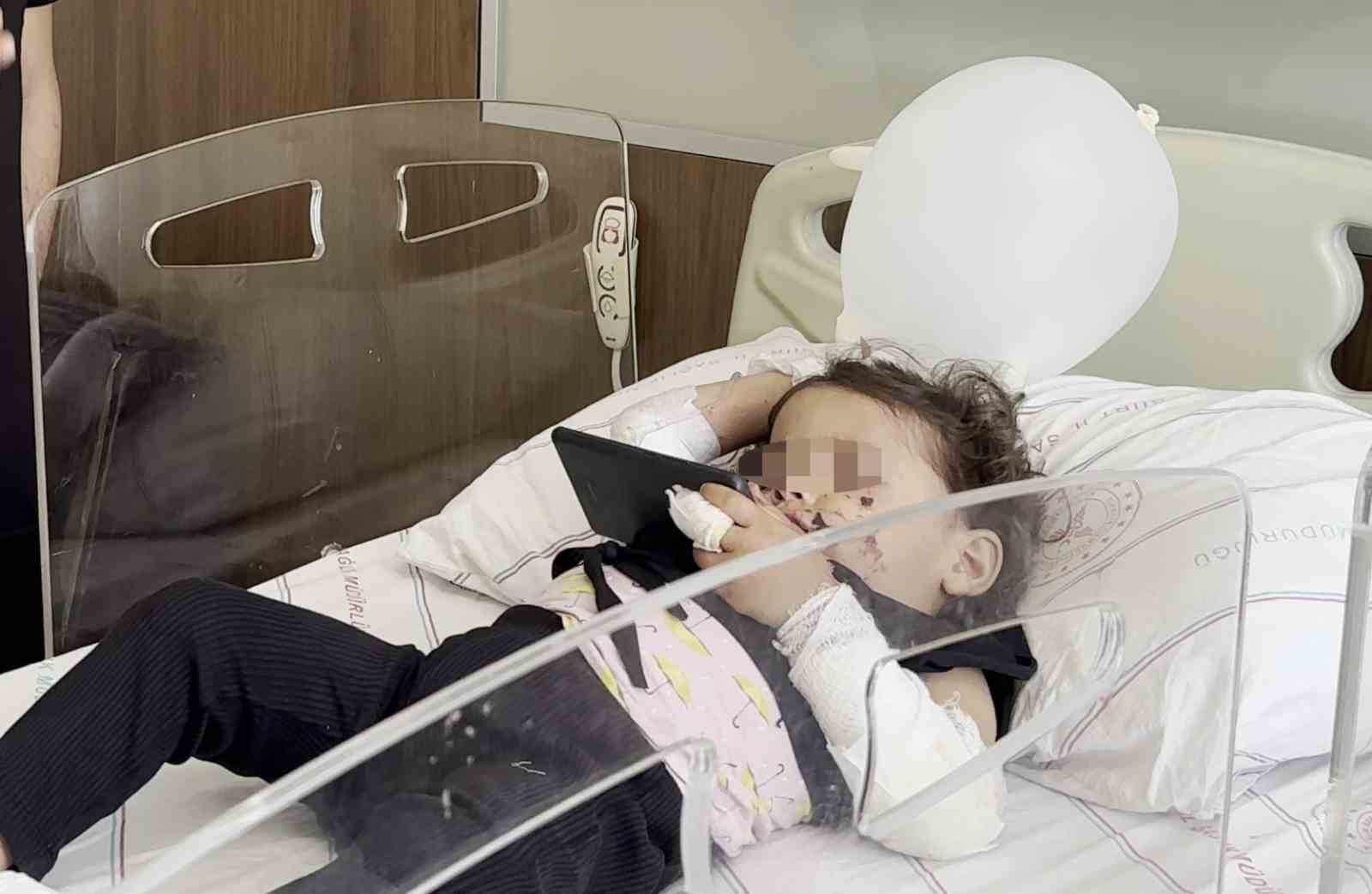 Siirt’te 5. kattan düşen 1.5 yaşındaki çocuğun sağlık durumu iyi