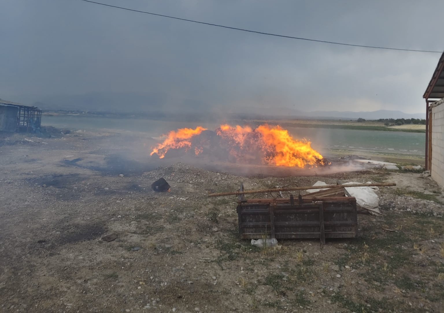 Malatya’da itfaiyeden yoğun mesai