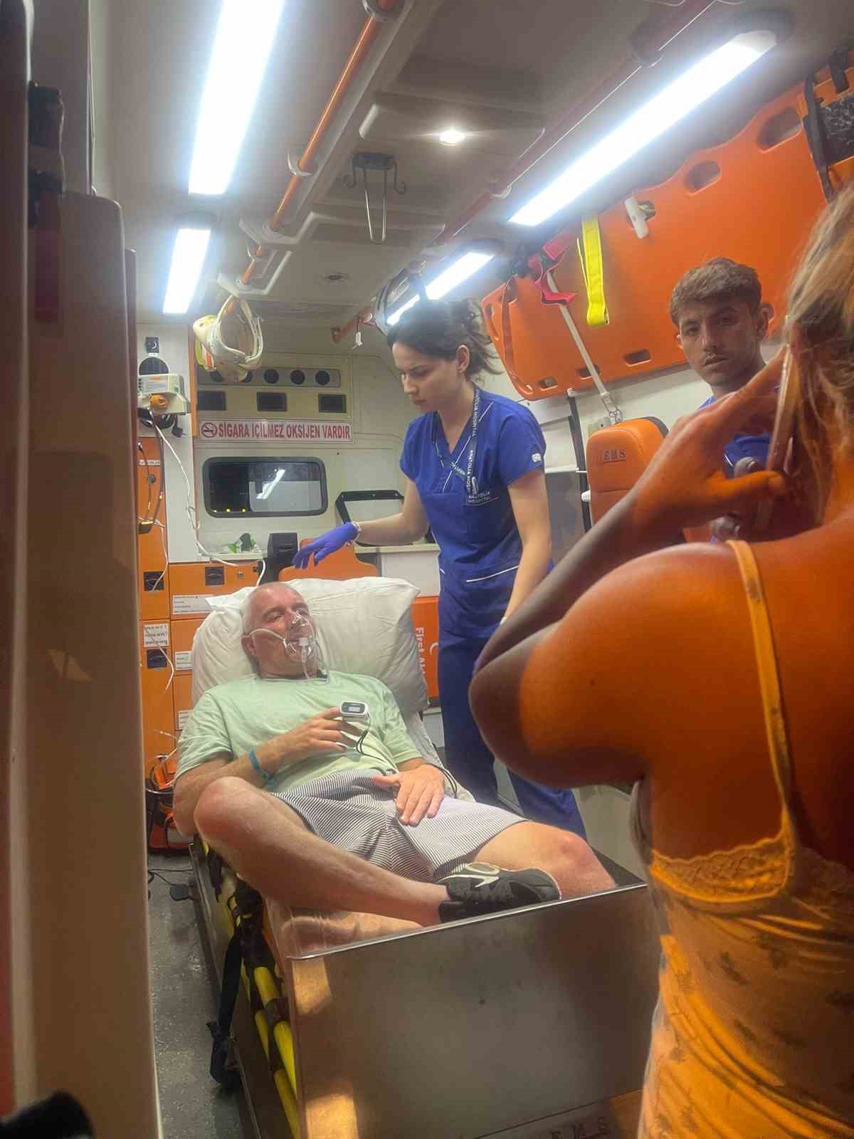 Alanya’da otelde çıkan yangında 600 turist tahliye edildi