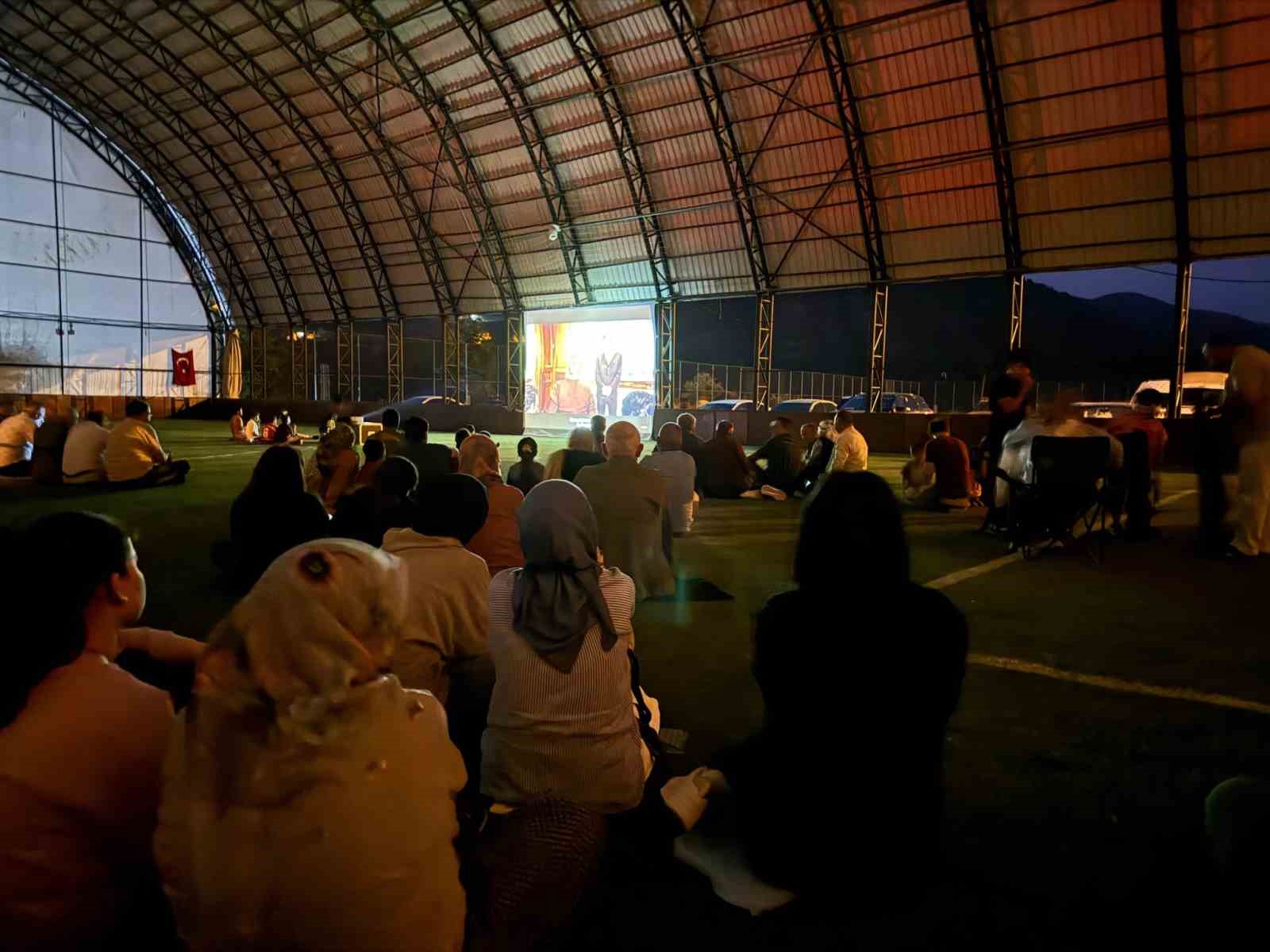 Saimbeyli’de sinema etkinliği