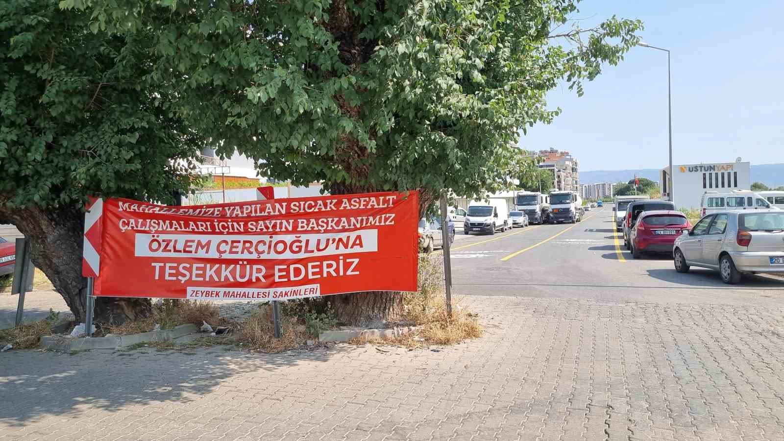 Zeybek Mahallesi’nde asfalt çalışmaları tamamlandı
