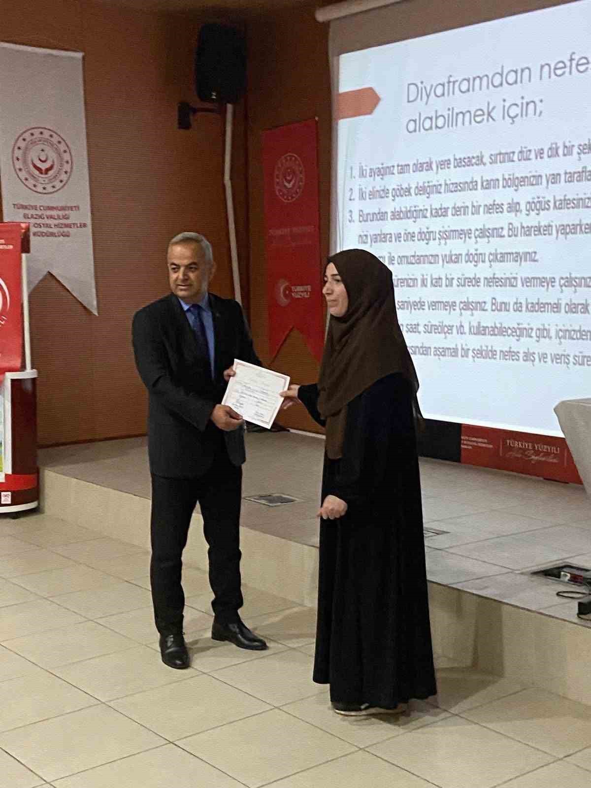 Elazığ&rsquo;da personele etkili konuşma ve diksiyon eğitimi
