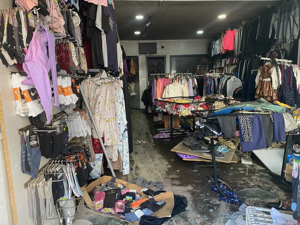 Konya’da iş yerinin bodrumunda yangın