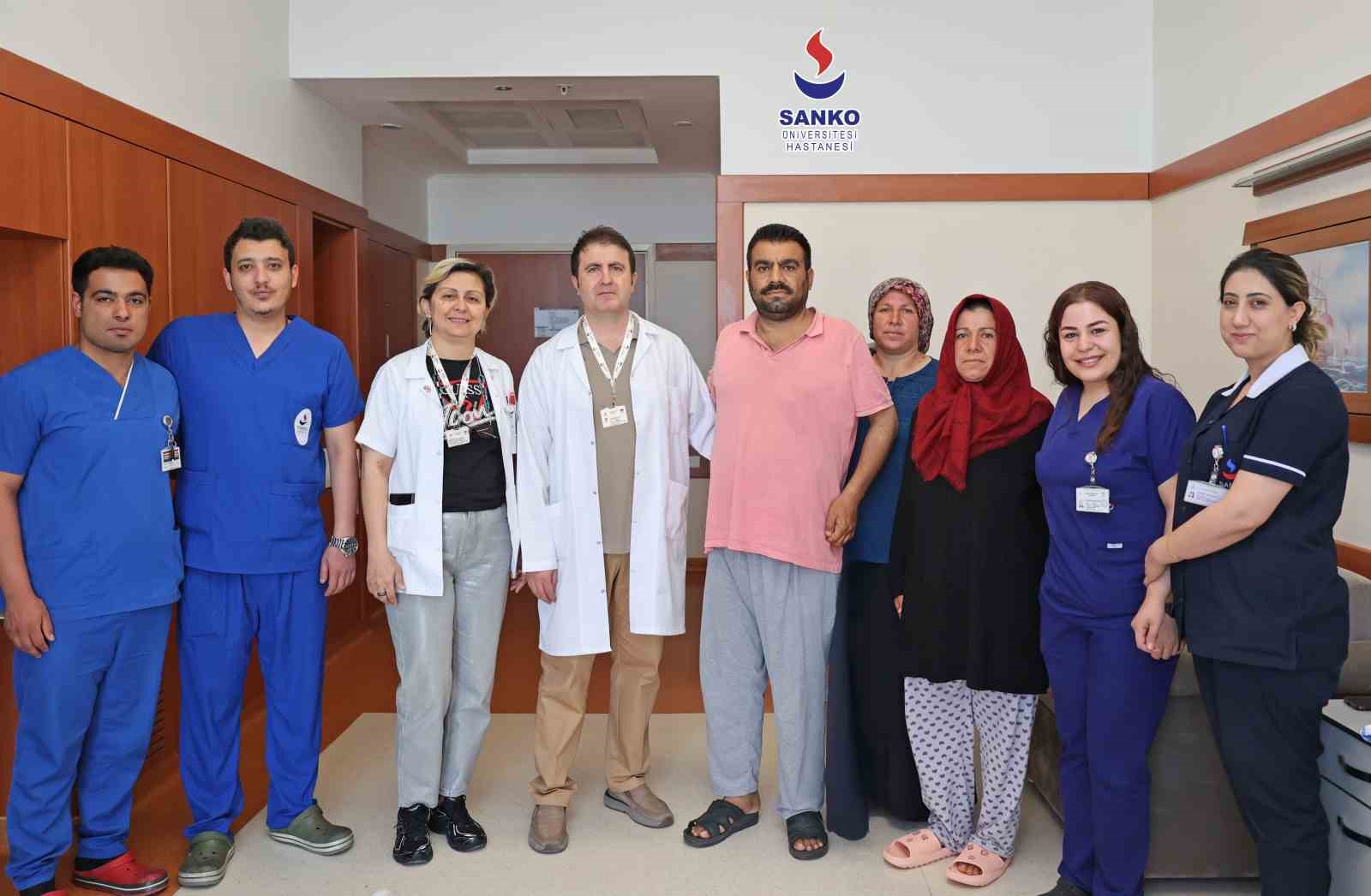 SANKO Üniversitesi Hastanesi’nde başarılı böbrek nakli