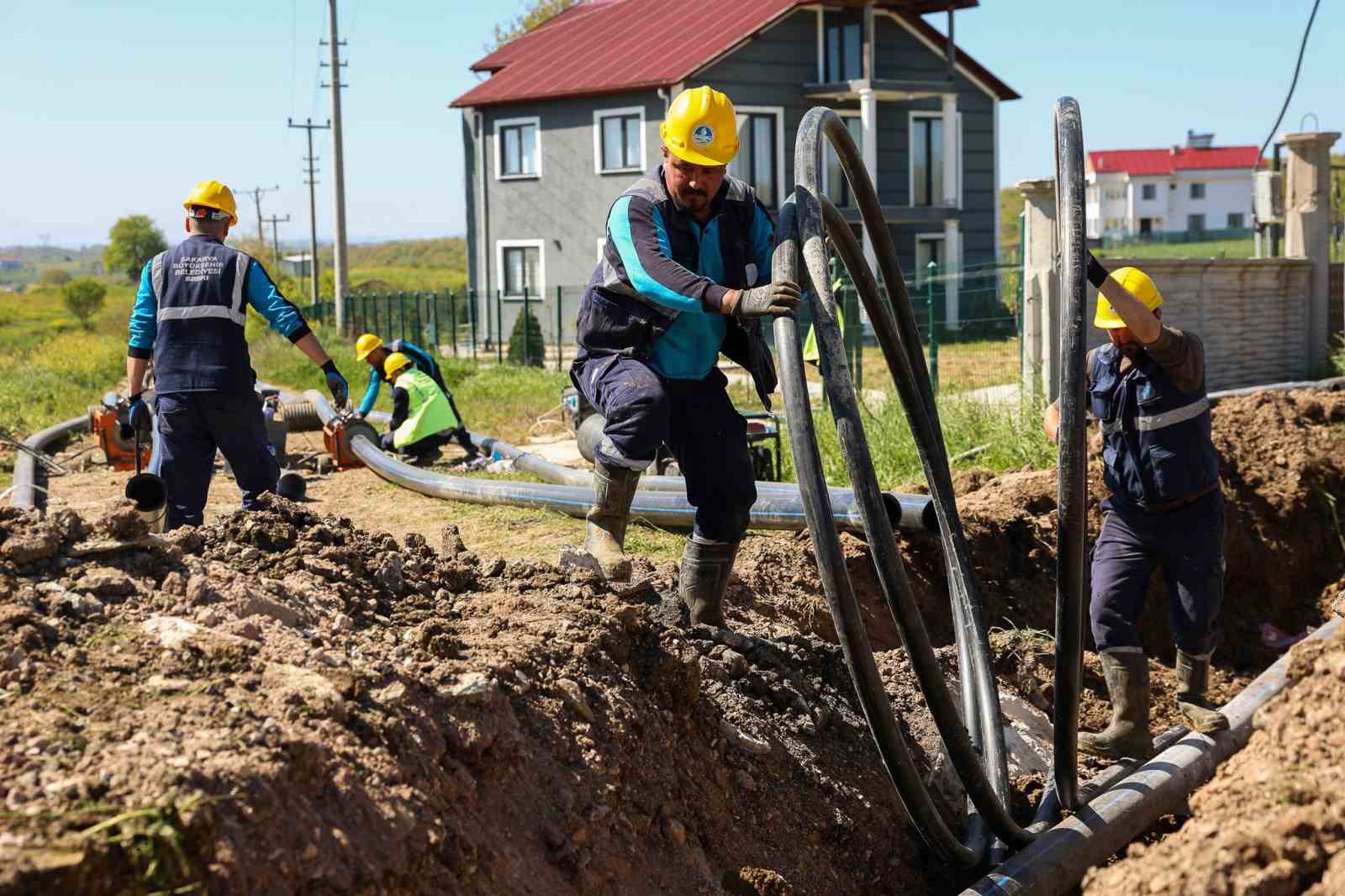 Kaynarca&rsquo;nın 11 kilometrelik yeni i&ccedil;me suyu hattı kısa s&uuml;rede tamamlandı
