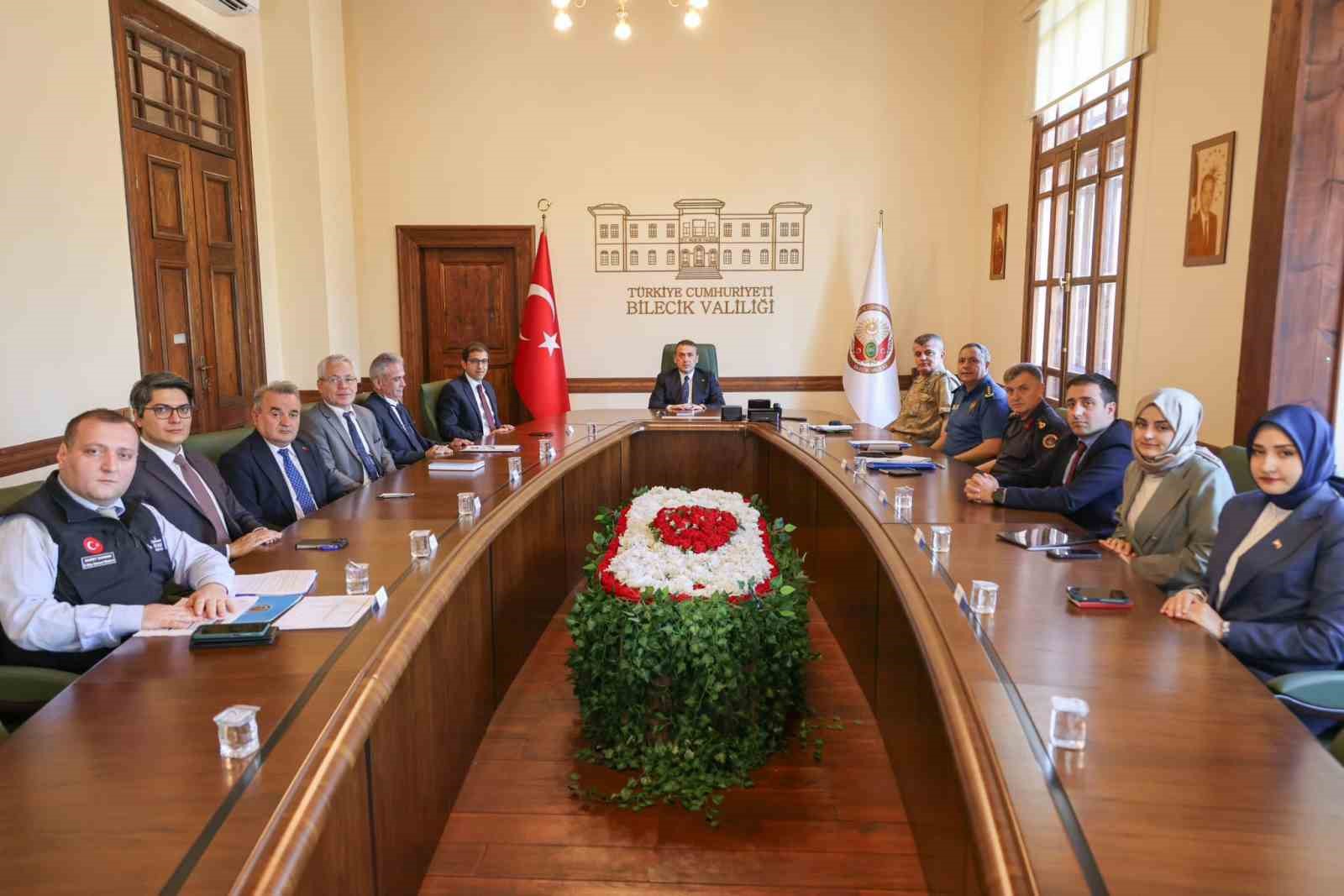 Bilecik’te ‘Asayiş ve Güvenlik Toplantısı’ yapıldı