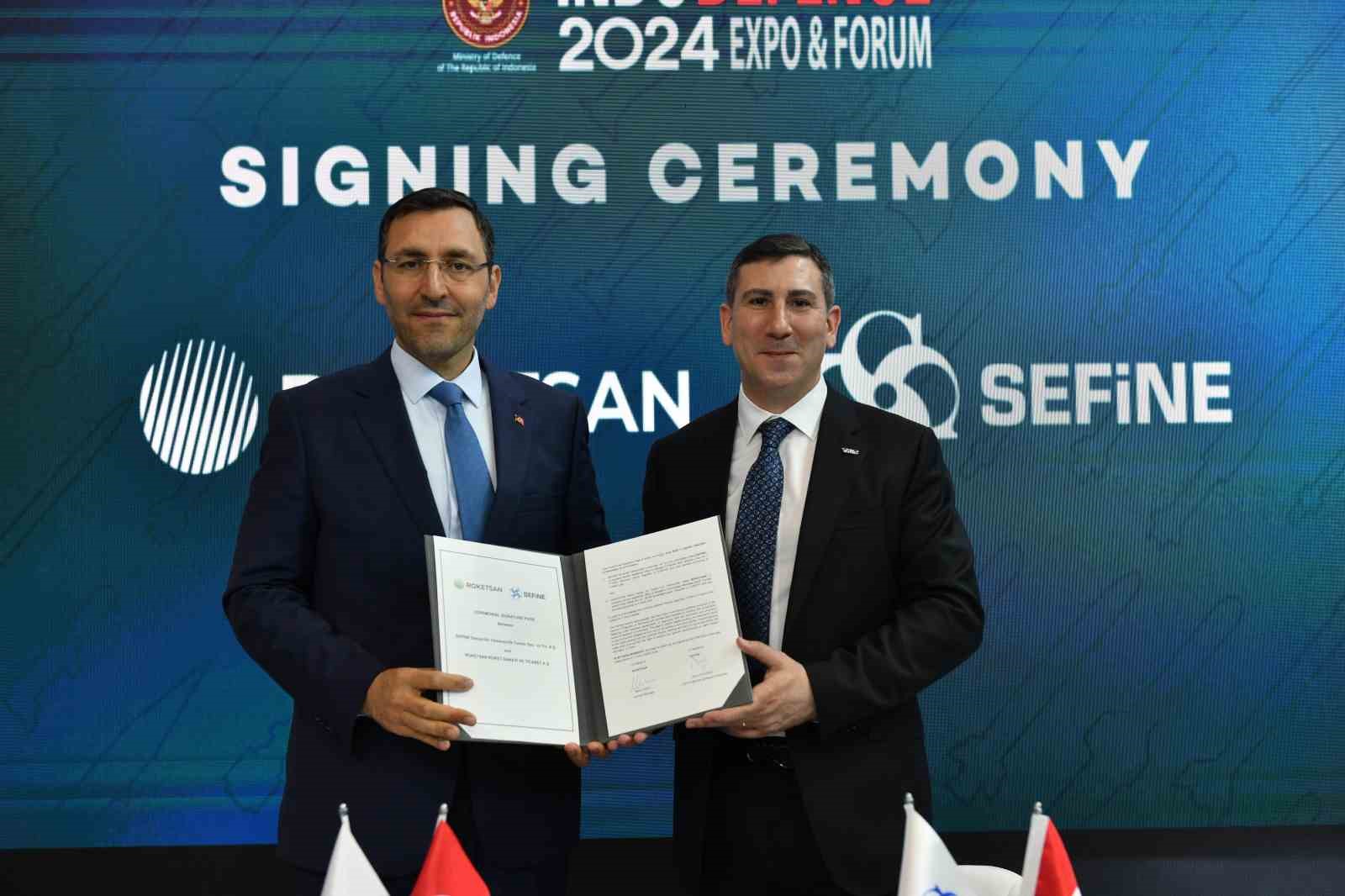 Roketsan ve Sefine Tersanesi, Endonezya’nın deniz savunmasına güç katmak için iş birliğine imza attı