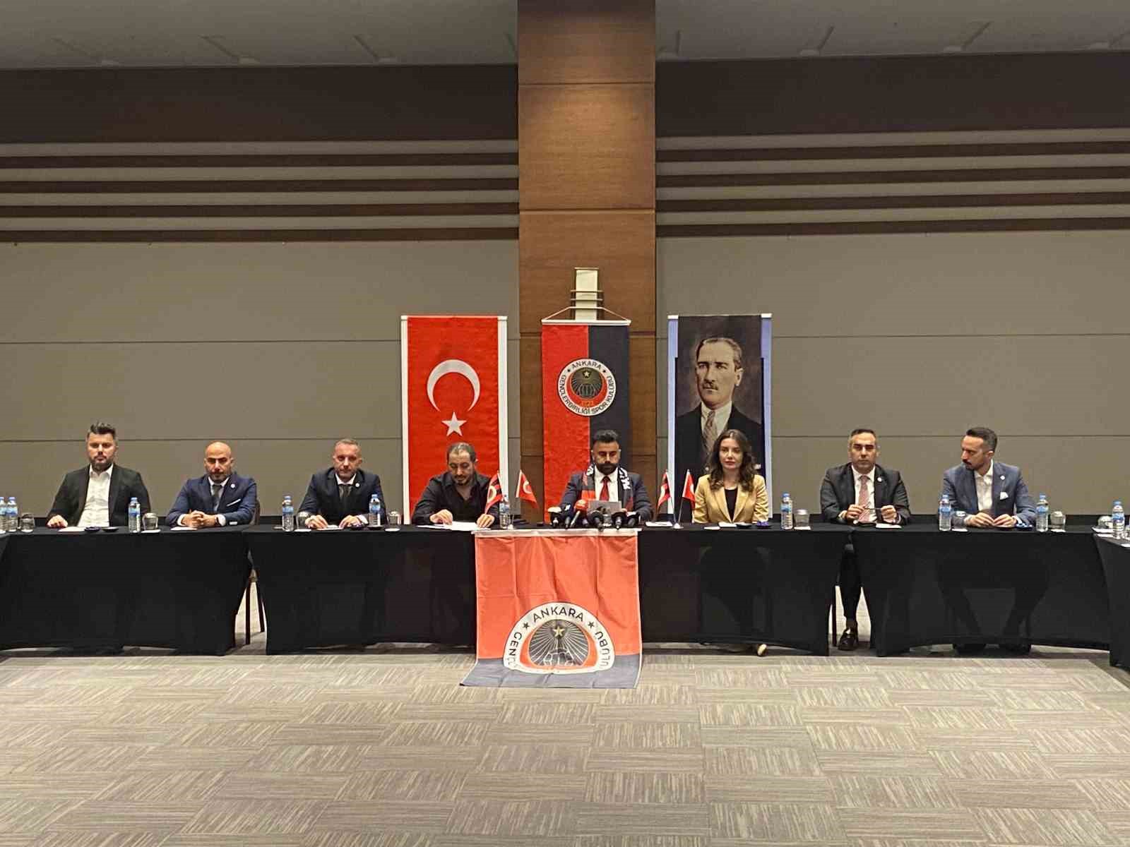 Gençlerbirliği Başkan Adayı Turgut: "1.2 milyar liralık bütçeyle Gençlerbirliği’mizi Avrupa’da başarılı olabilecek bir kulüp yapacağız"
