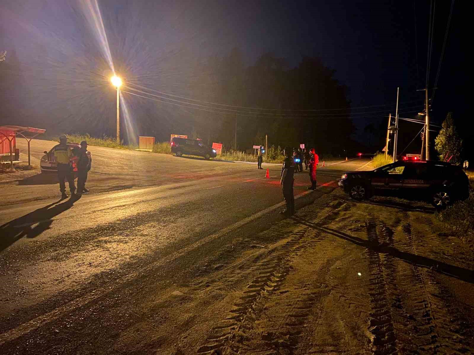 Bozdoğan’da jandarmadan asayiş uygulaması