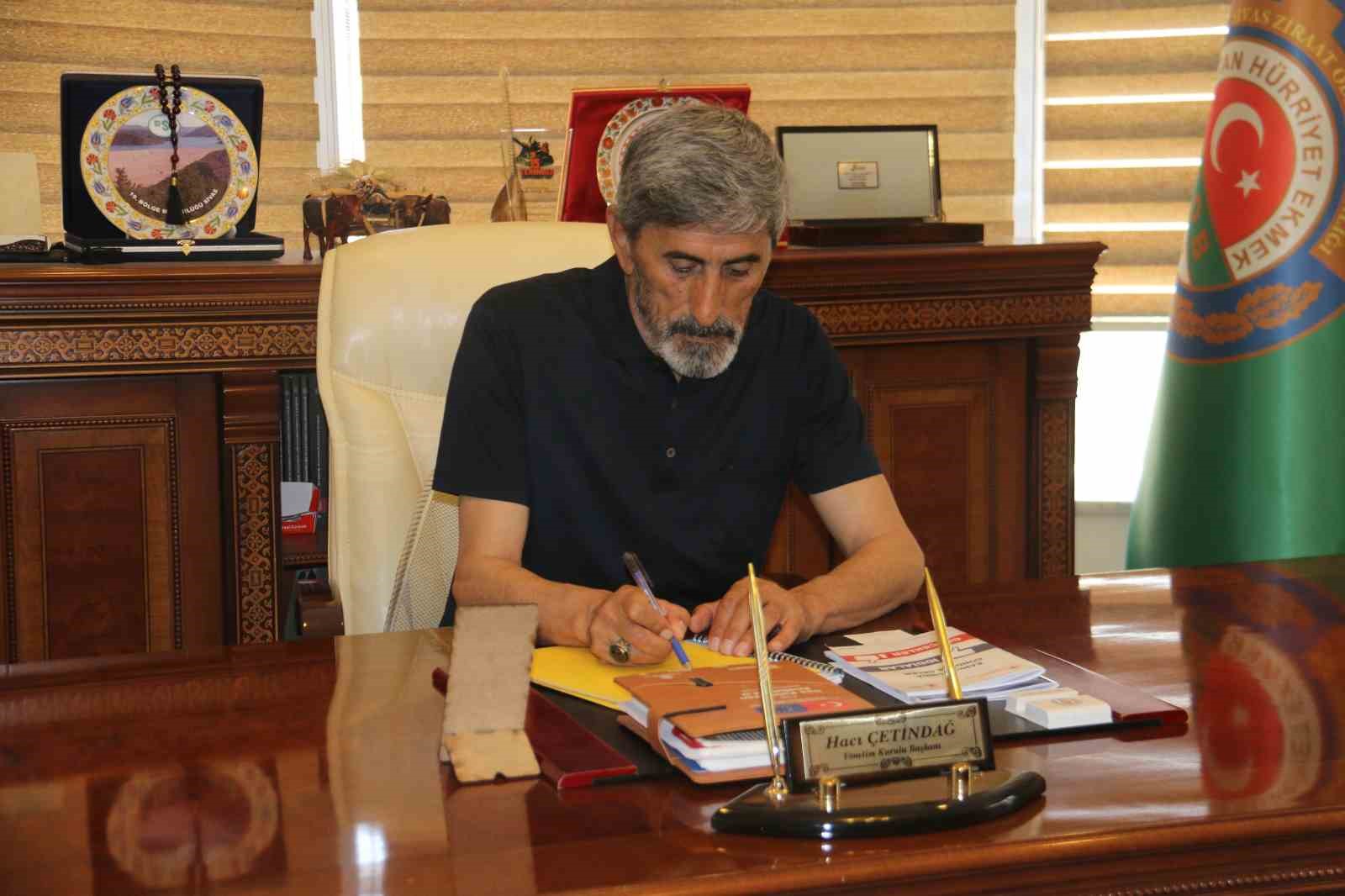 Başkan Çetindağ: "Kene artışı biyolojik savaş olabilir"
