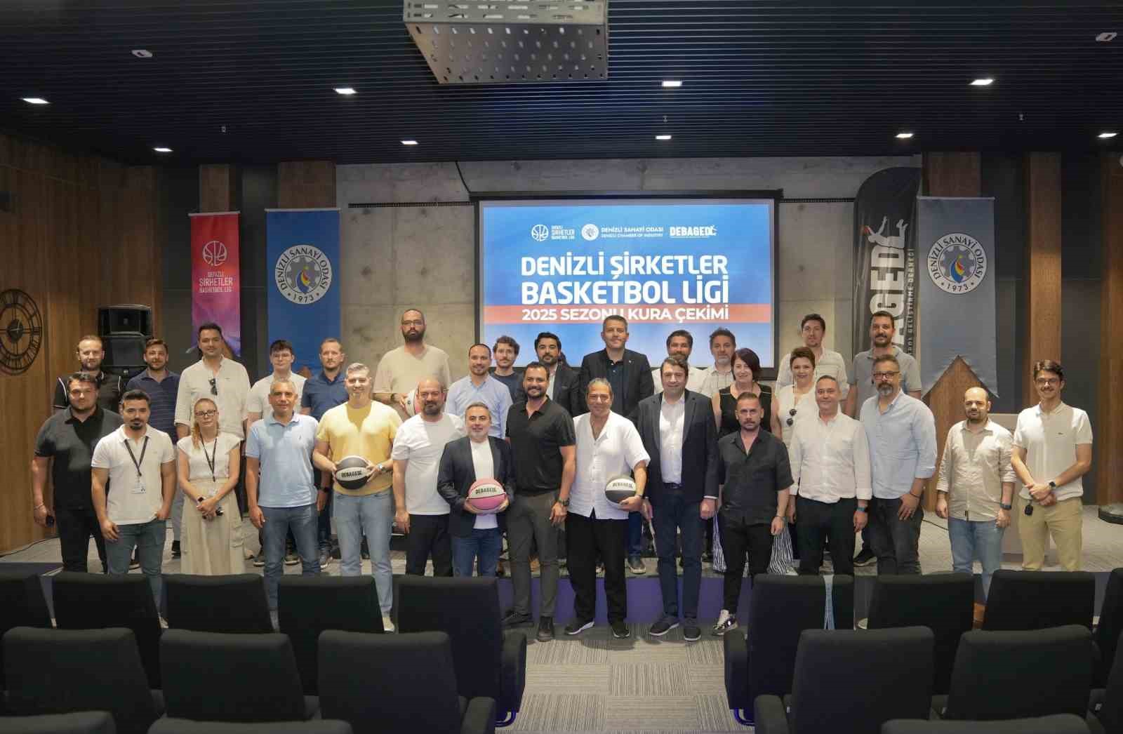Denizli Şirketler Basketbol Ligi’nde 2025 sezonu başlıyor
