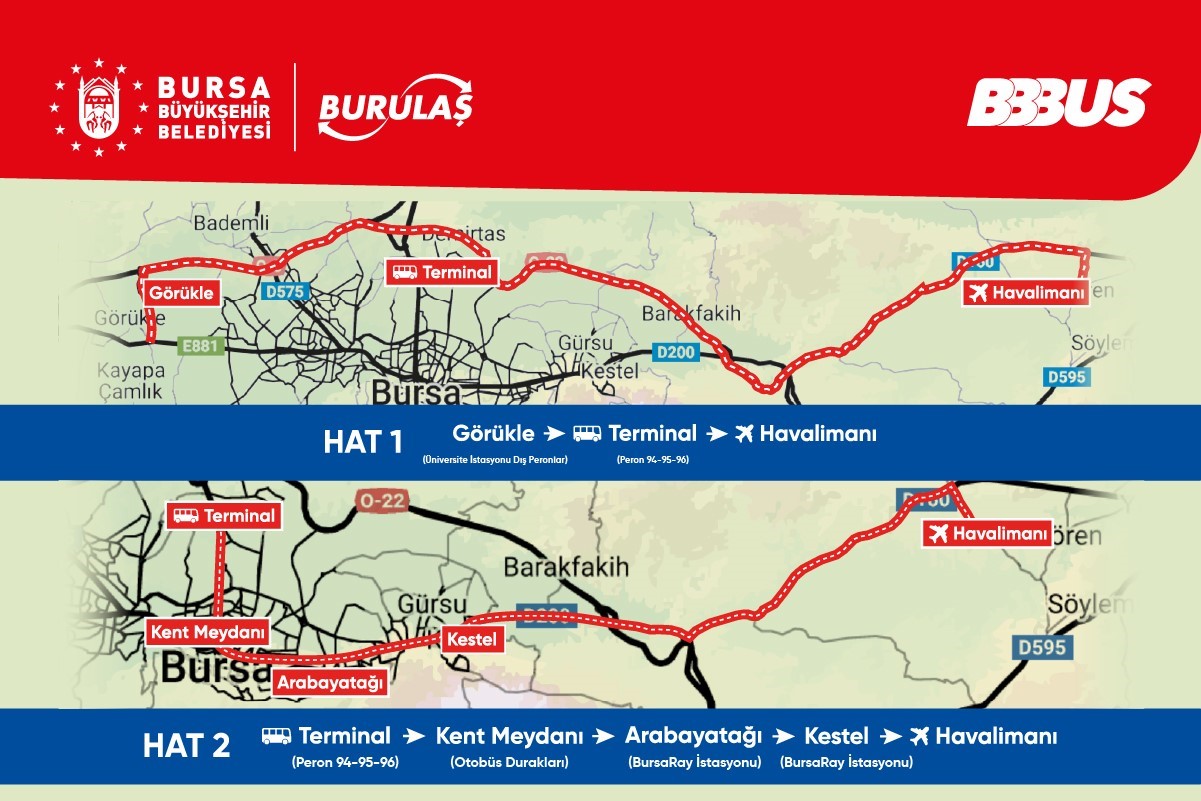 Yenişehir Havalimanı&rsquo;na yeni ulaşım seferleri başlıyor
