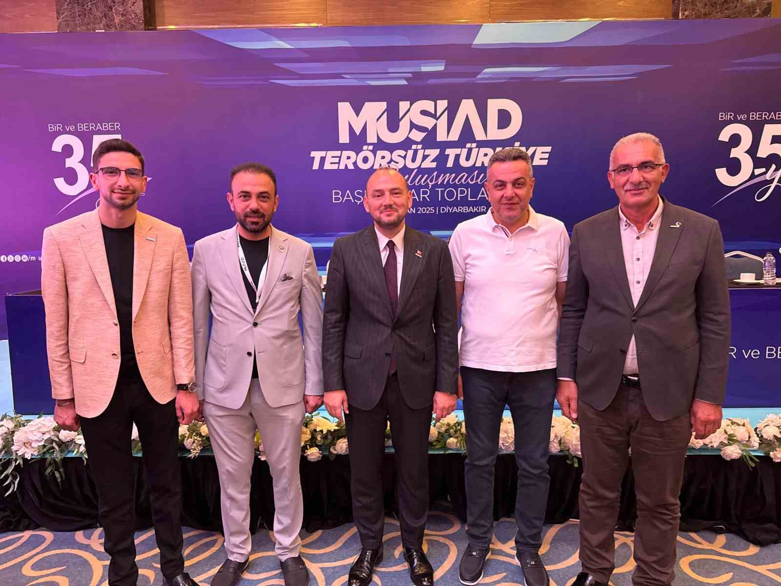 MÜSİAD Malatya Şubesi Diyarbakır buluşmasına katıldı