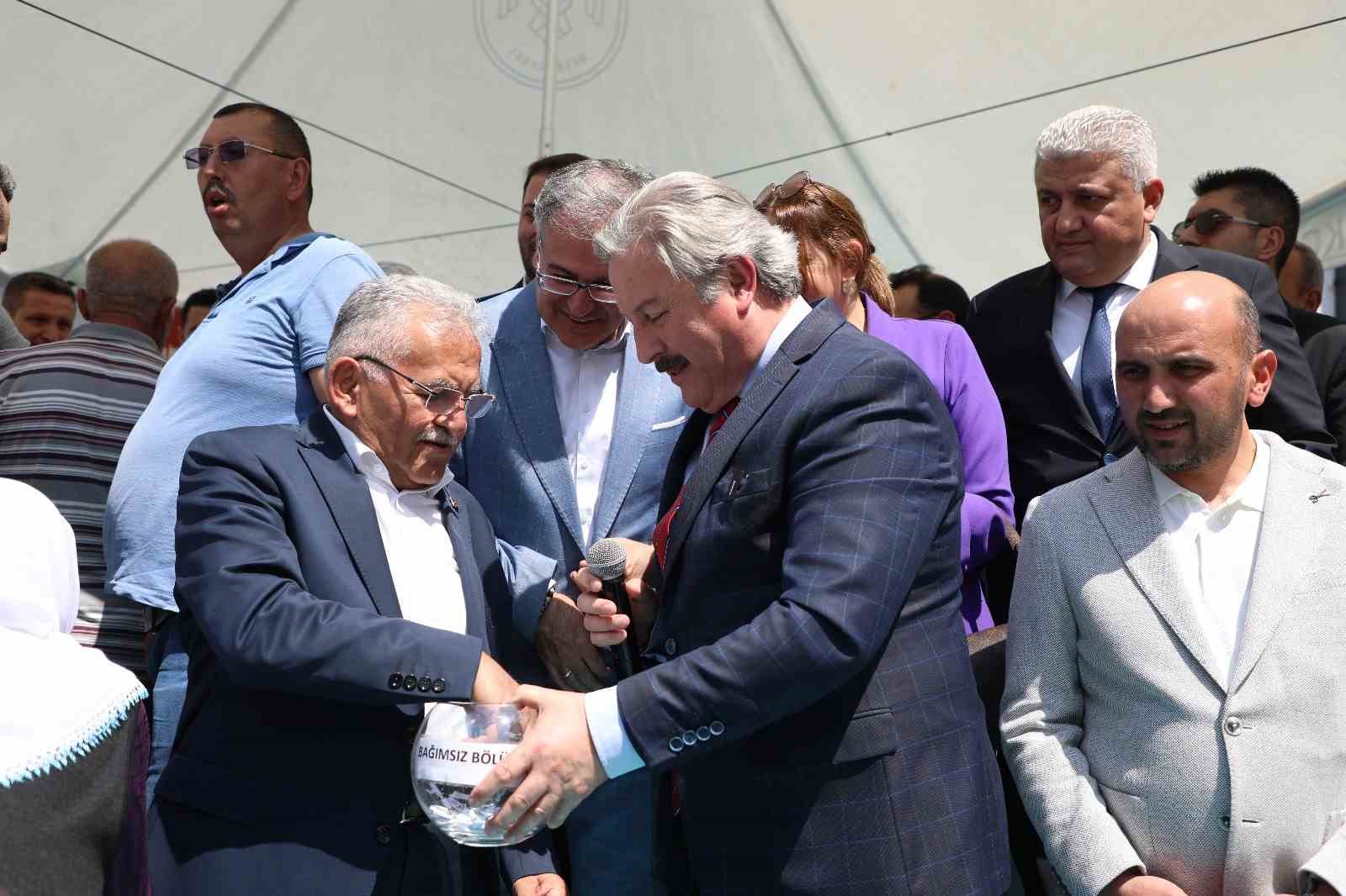 Melikgazi Belediyesi, 120 ailenin hayalini ger&ccedil;ekleştirdi
