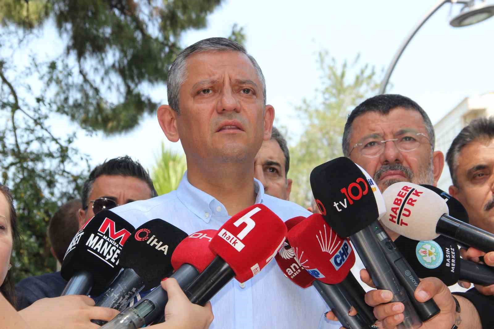 CHP Lideri Özel gündemi değerlendirdi
